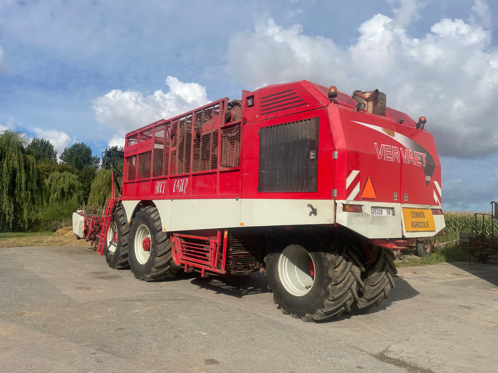 Vervaet BEET EATER 625 - front - Ref. 7a02