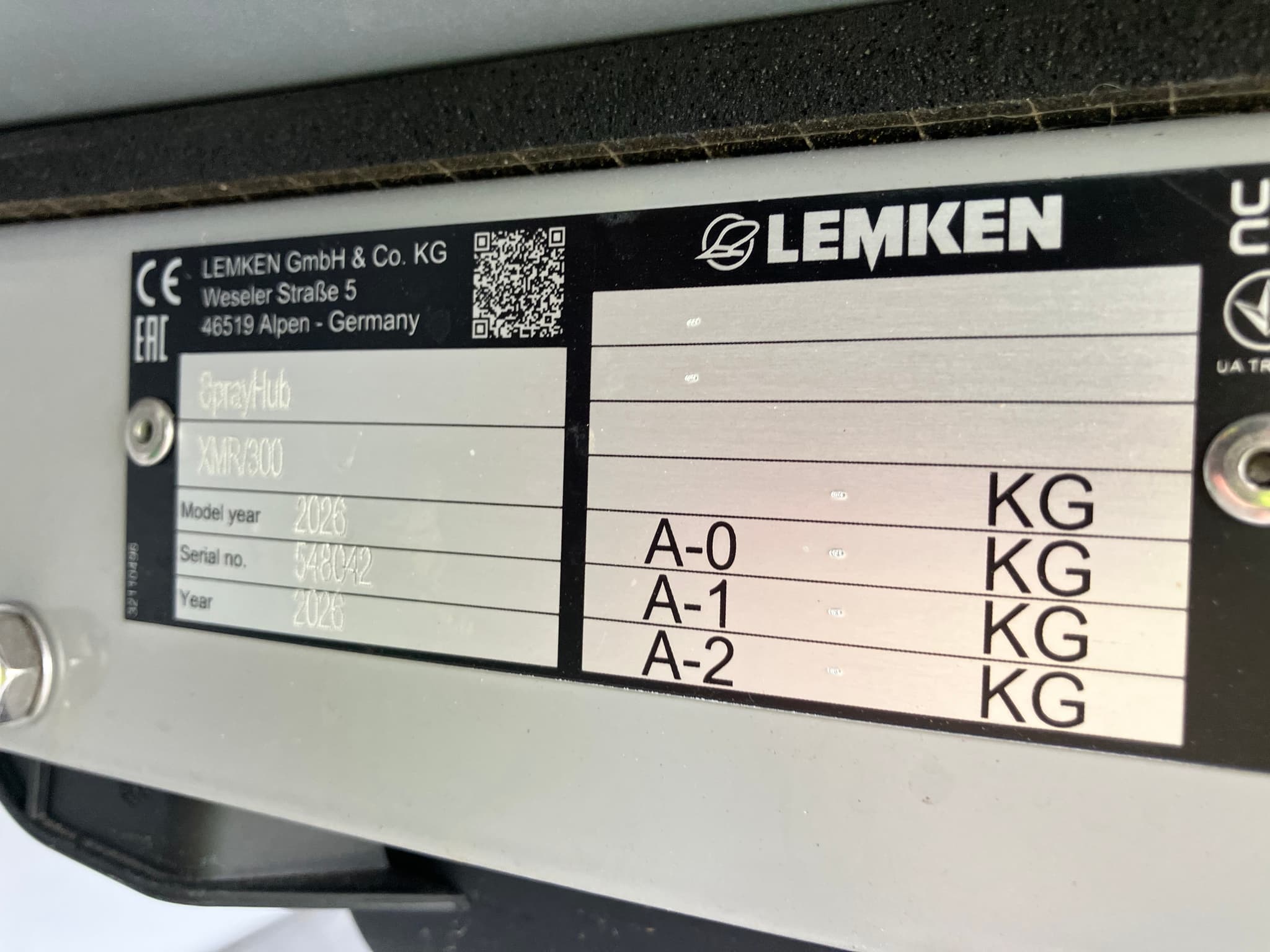 Lemken Sprayhub  - detail - Ref. 622c