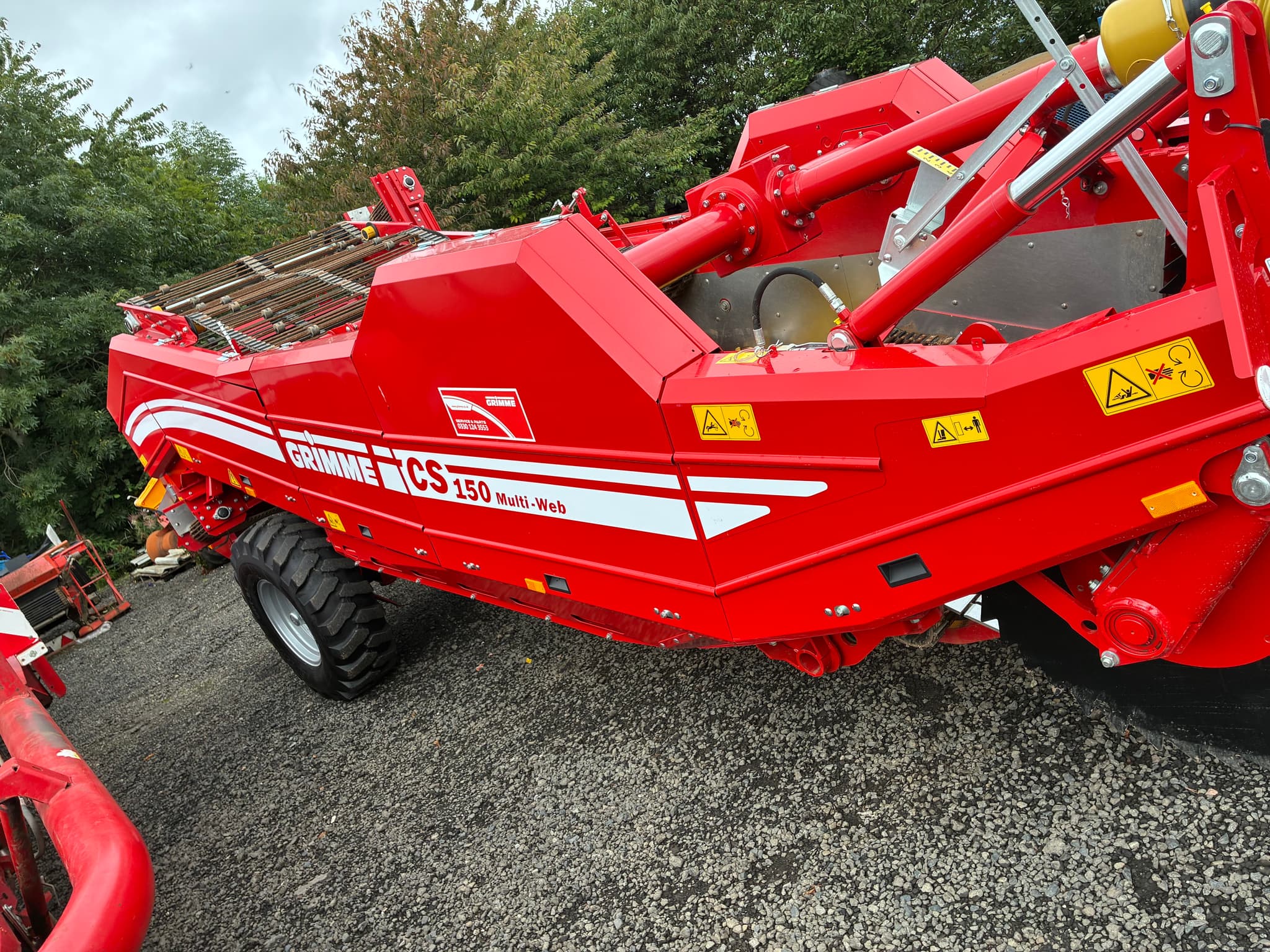 GRIMME CS 150 - right - Ref. c753