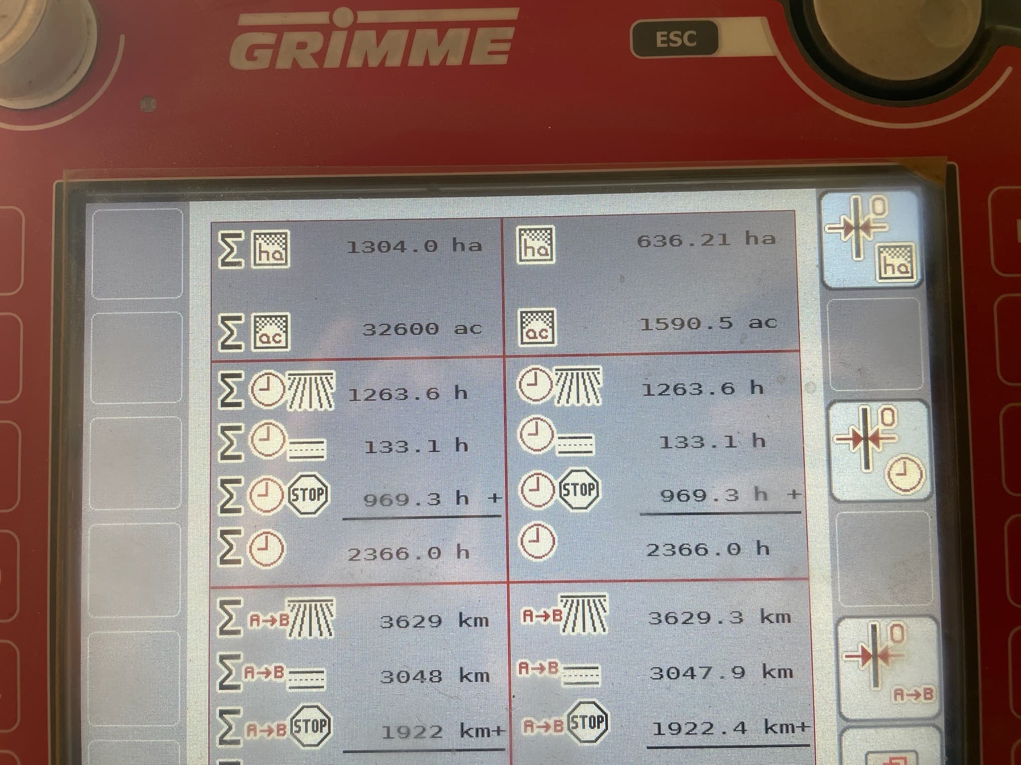 GRIMME VARITRON 470 - detail - Ref. 91b4