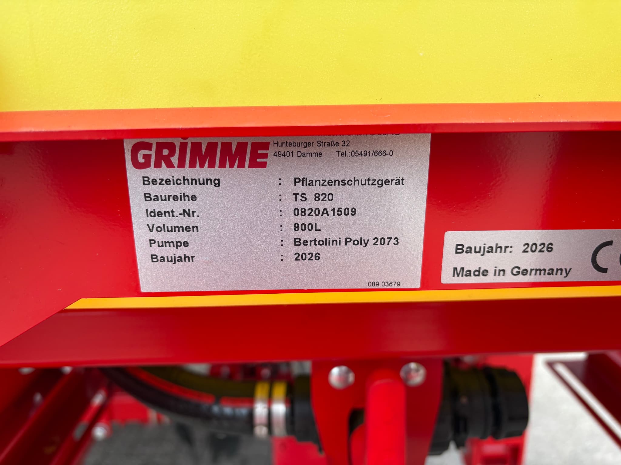 GRIMME GB 430 - detail - Ref. 43ea