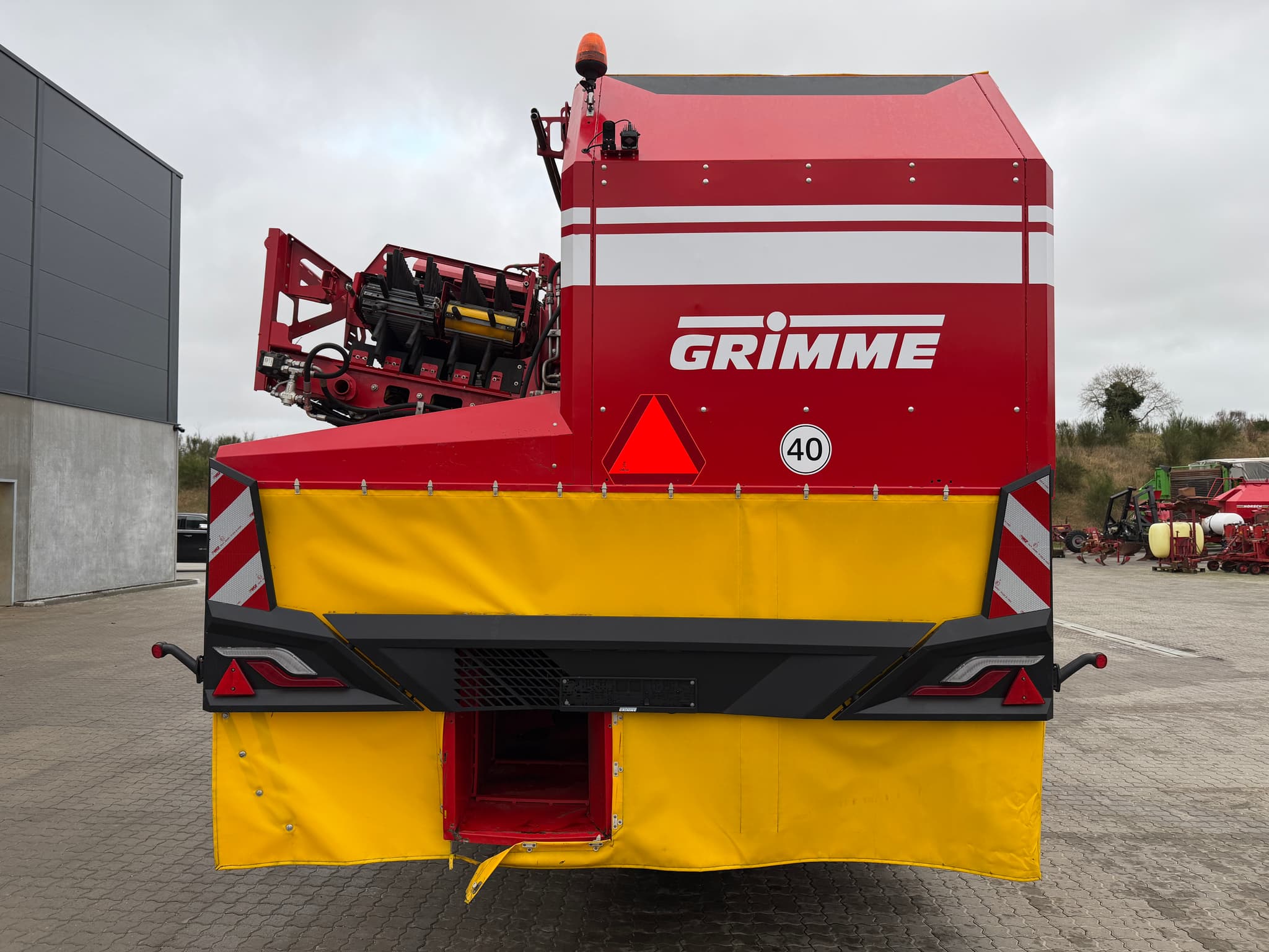 GRIMME EVO 290 AirSep - back - Ref. bb55