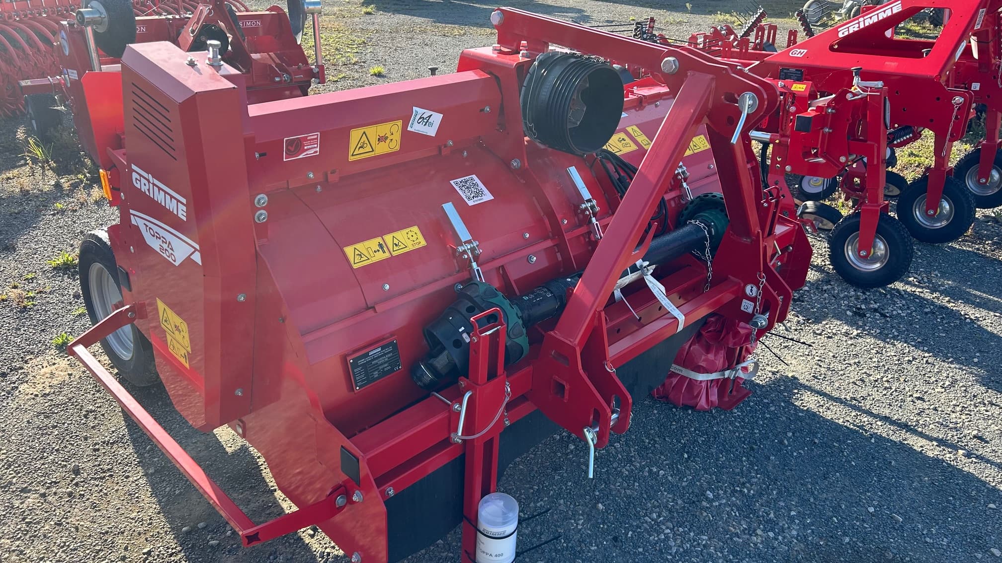 GRIMME TOPPA 200 - back - Ref. 8e32