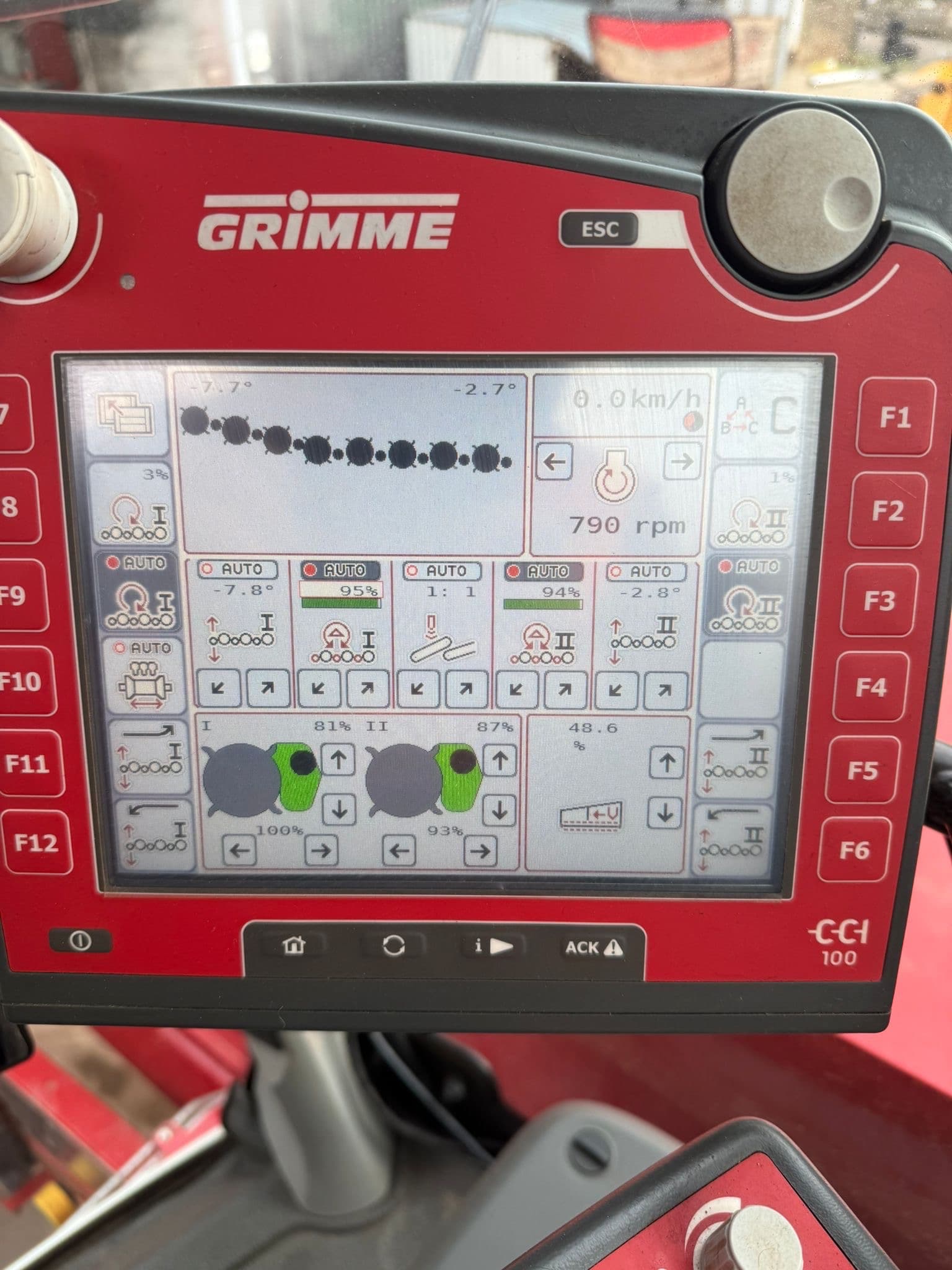 GRIMME VARITRON 220 PLATINUM TT - detail - Ref. ca3d