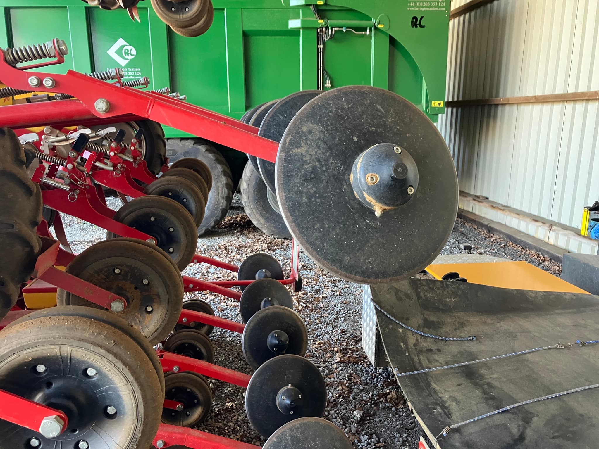 GRIMME Grimme Matrix 1800, 18 Row, Sugarbeet Drill - detail - Ref. 39c1