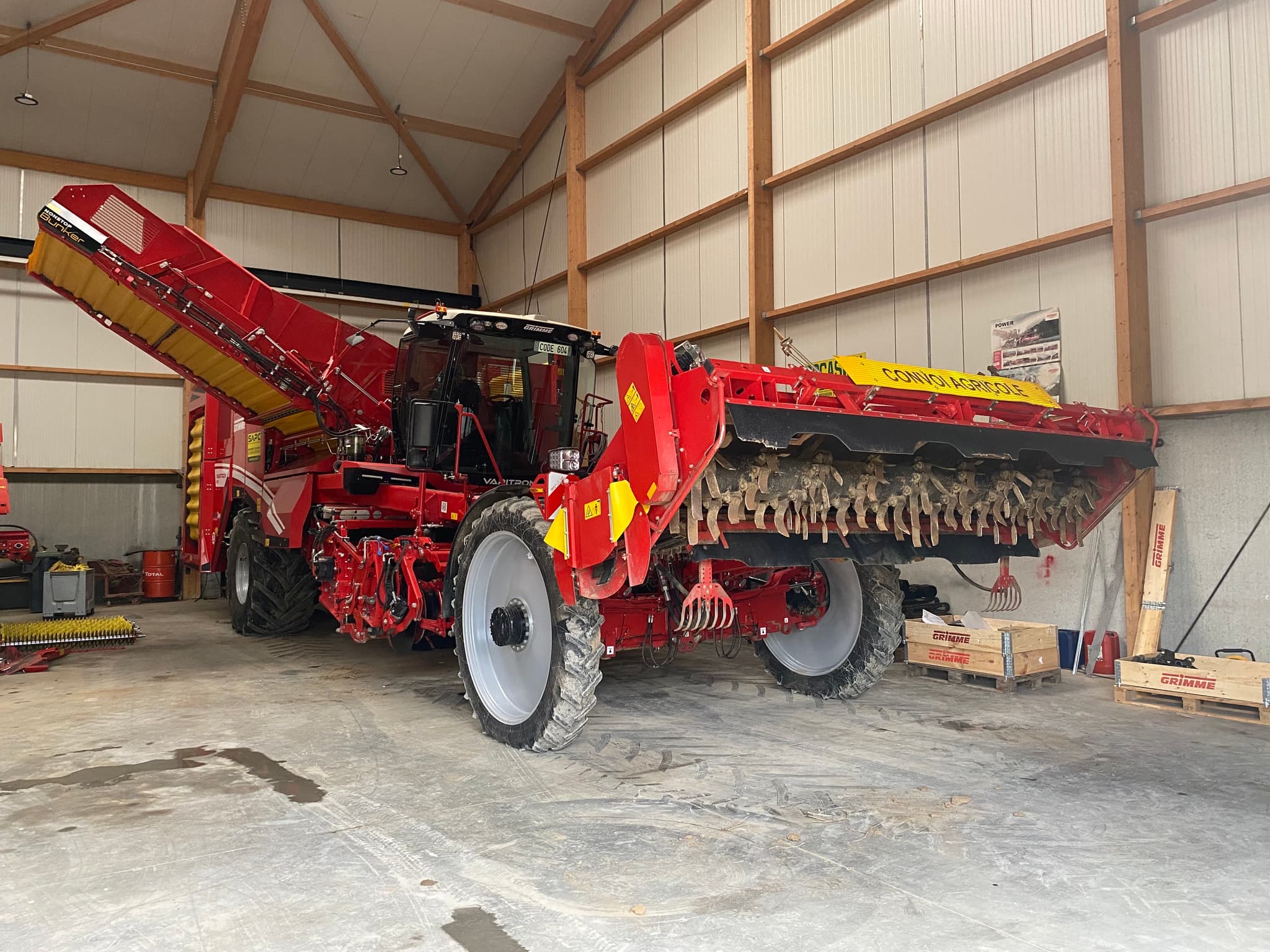 GRIMME VARITRON 470 GEN III - back - Ref. 2edf