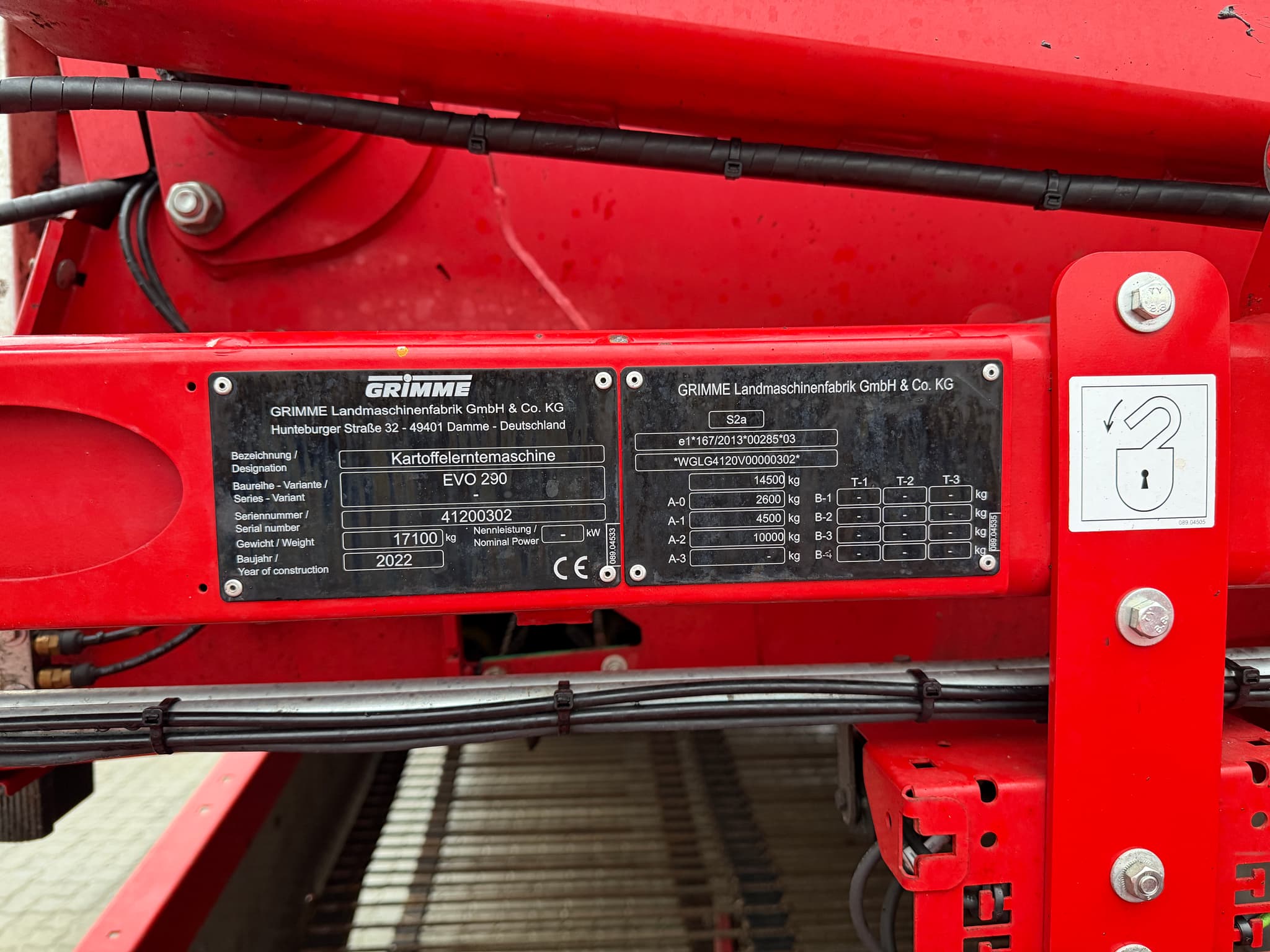 GRIMME EVO 290 AirSep - detail - Ref. bb55