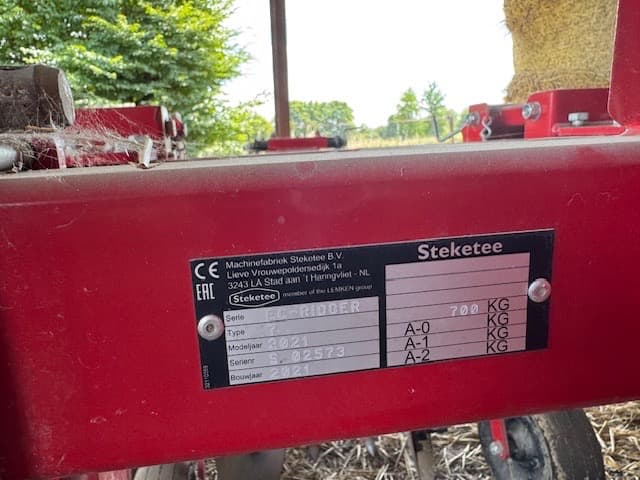 Lemken EC RIDGER - machinePlate - Ref. f1e5