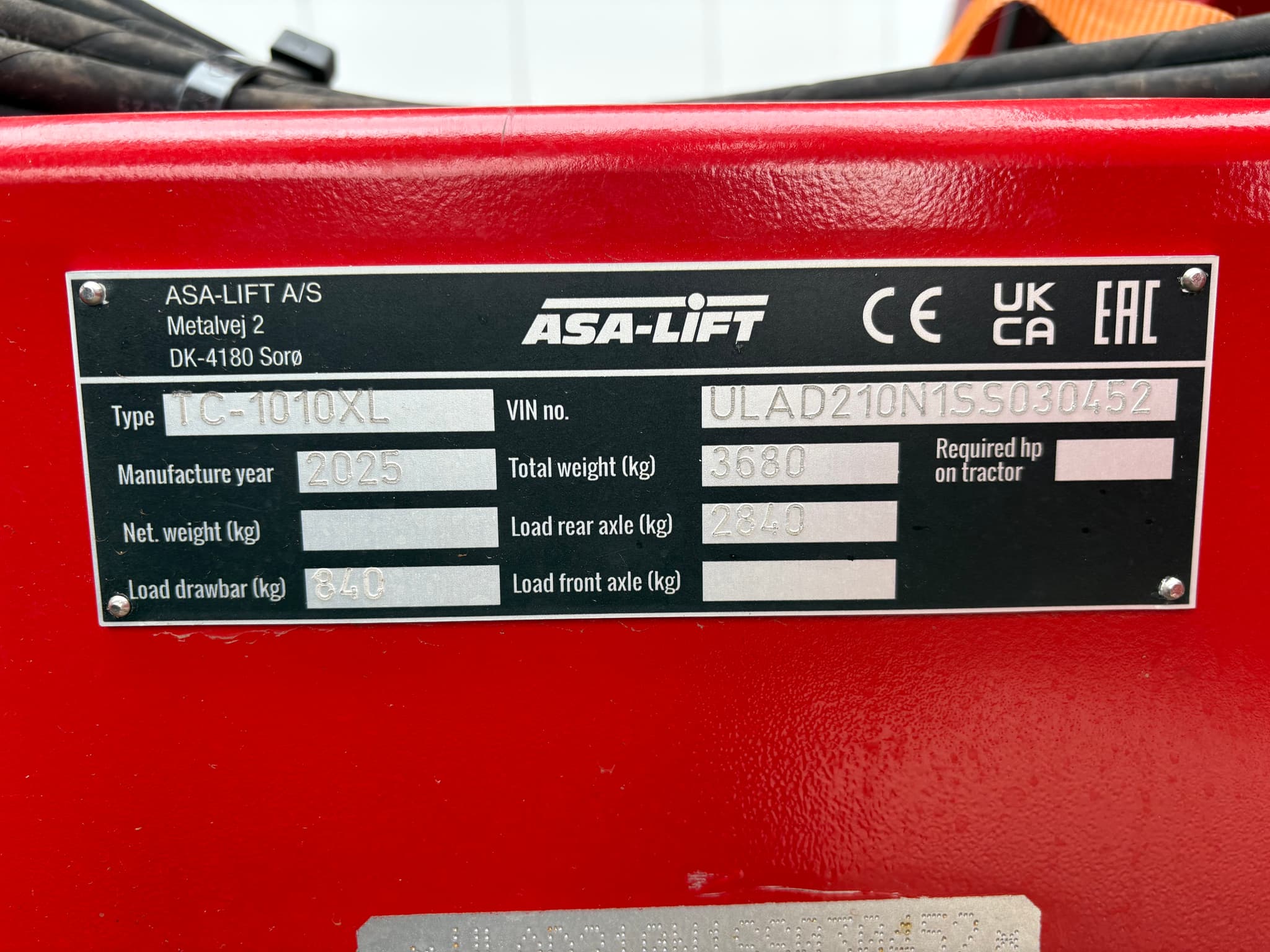ASA-Lift TC-1010XL - detail - Ref. c6e0