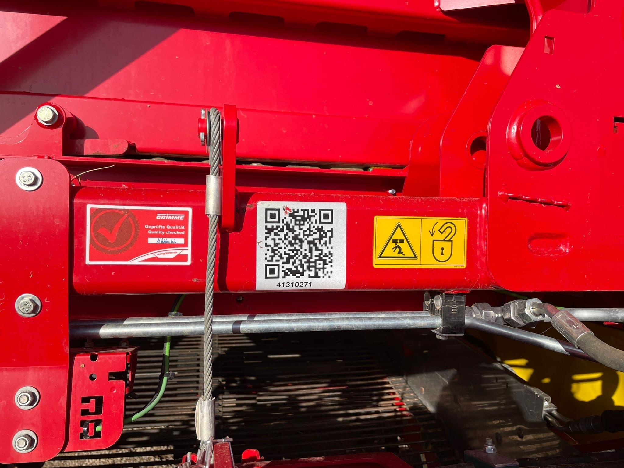GRIMME EVO 280  - machinePlate - Ref. 5157