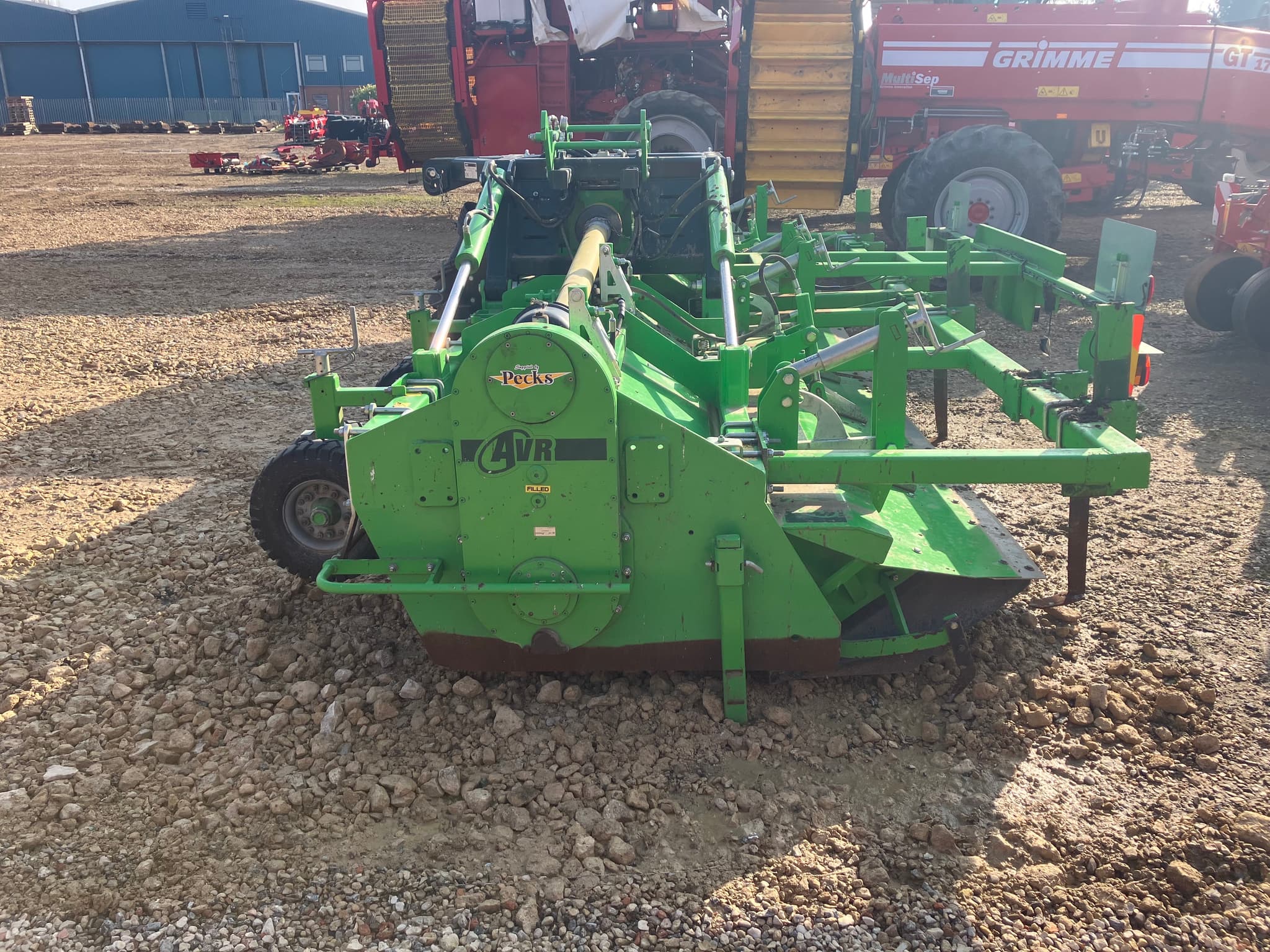 AVR AVR GE-FORCE, Triple bed/6 Row Hook Tine Tilla/Rotovator 5.4M - left - Ref. a168