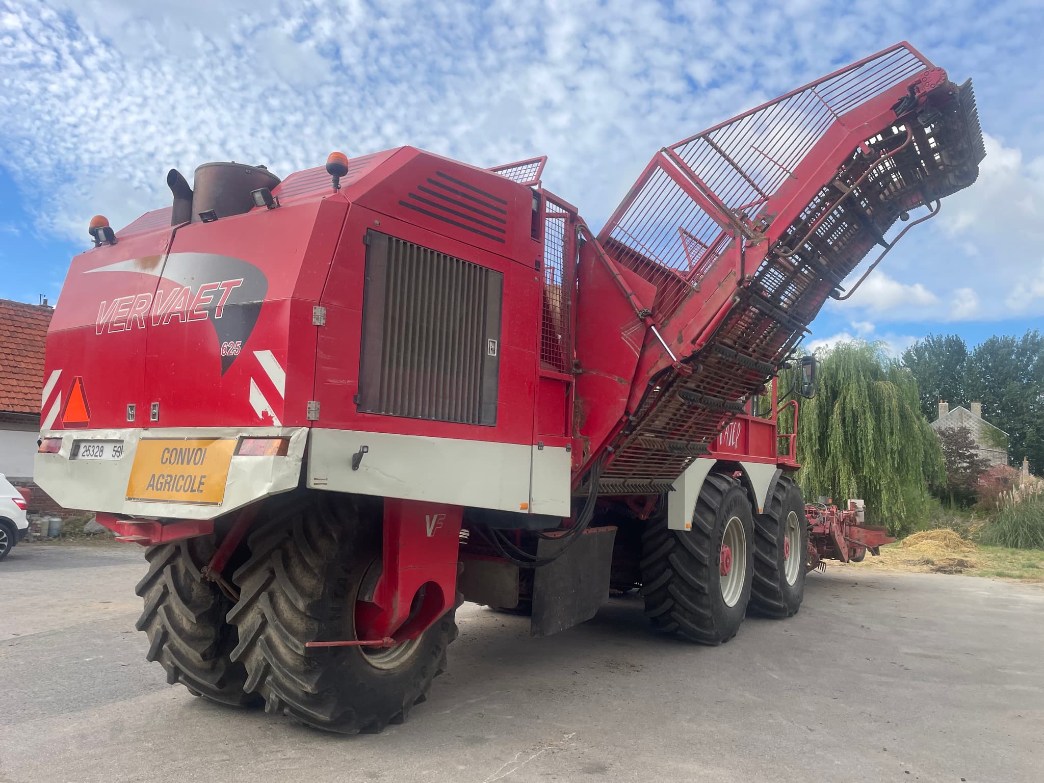 Vervaet BEET EATER 625 - back - Ref. 7a02