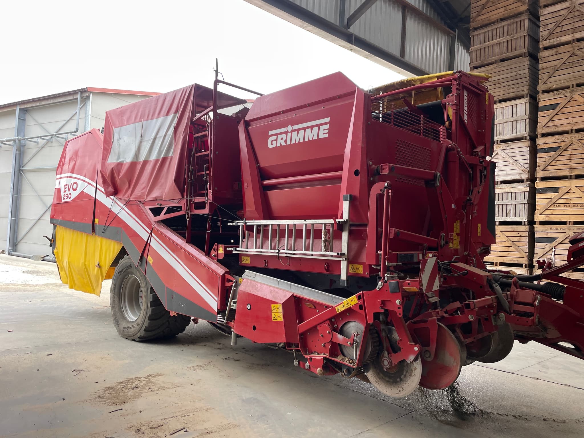 GRIMME EVO 290 - front - Ref. 1612