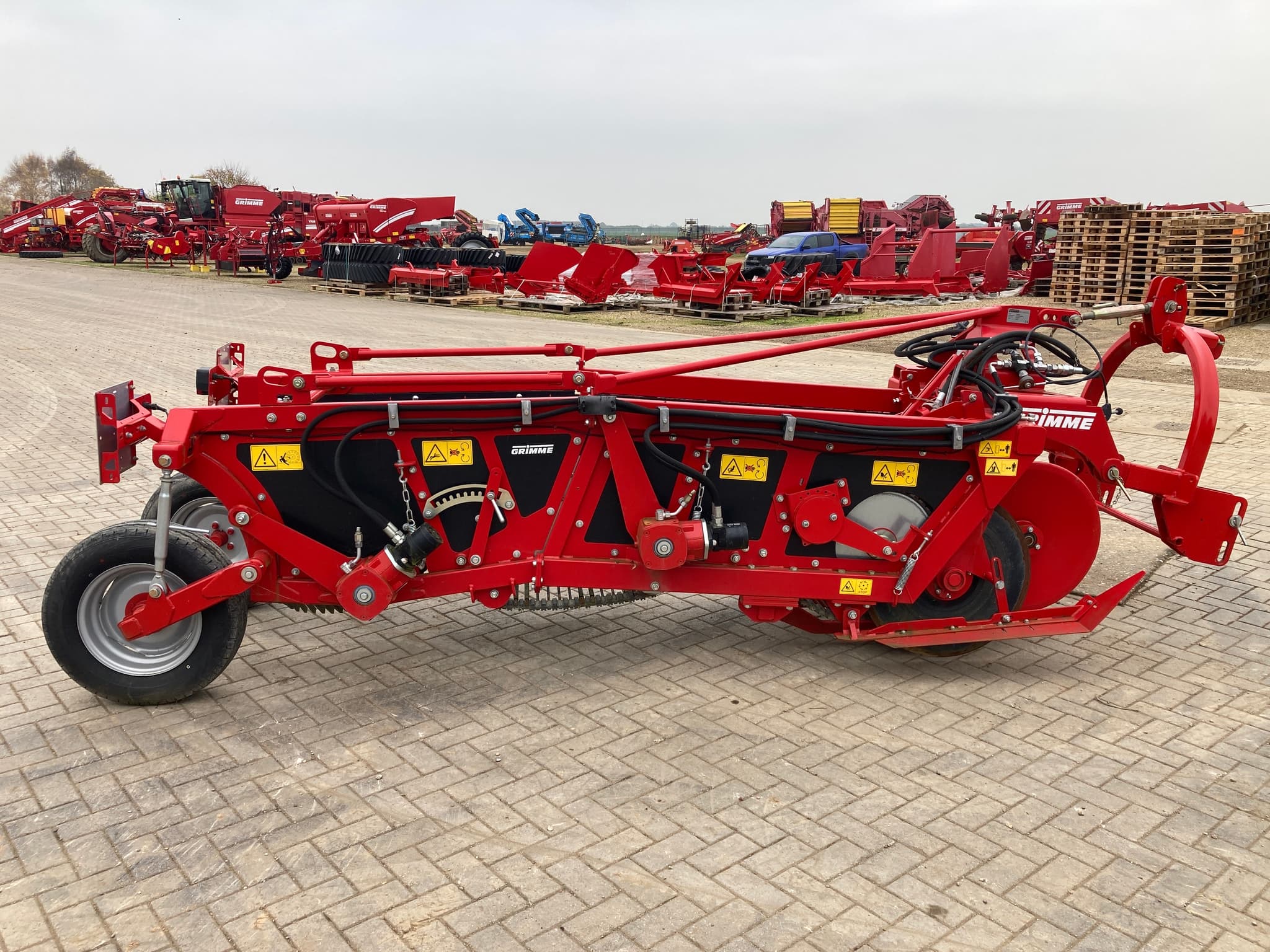 GRIMME Grimme WH100 Single Row Potato Windrower - detail - Ref. ee19