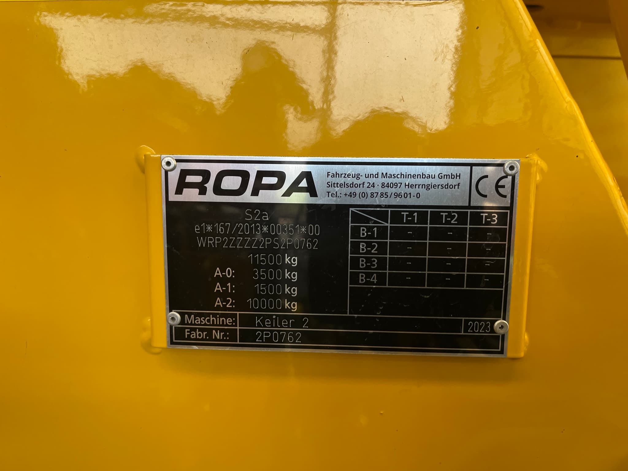 Ropa KEILER 2 - machinePlate - Ref. 0fbf