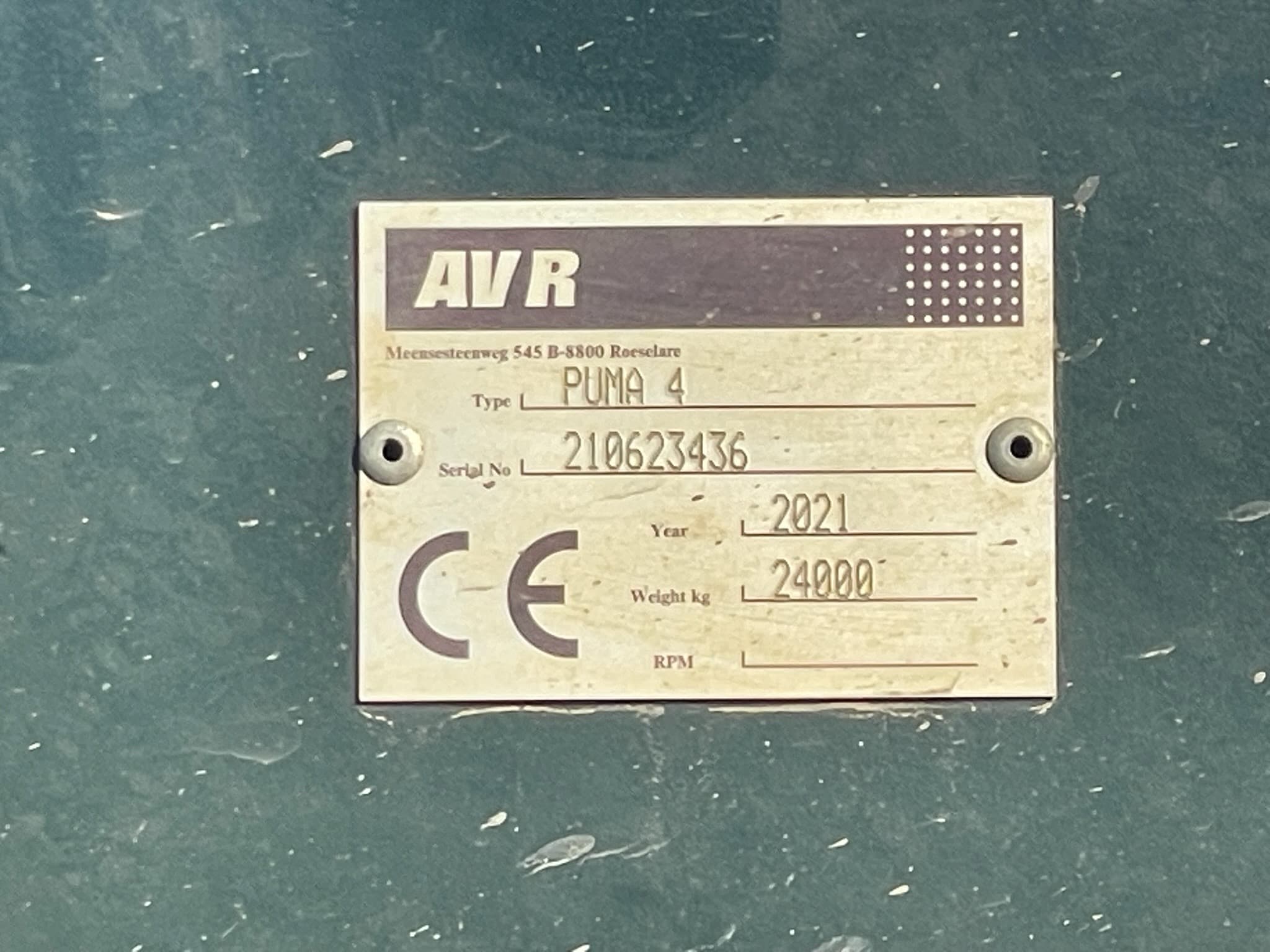 AVR PUMA 4.0 - detail - Ref. b862