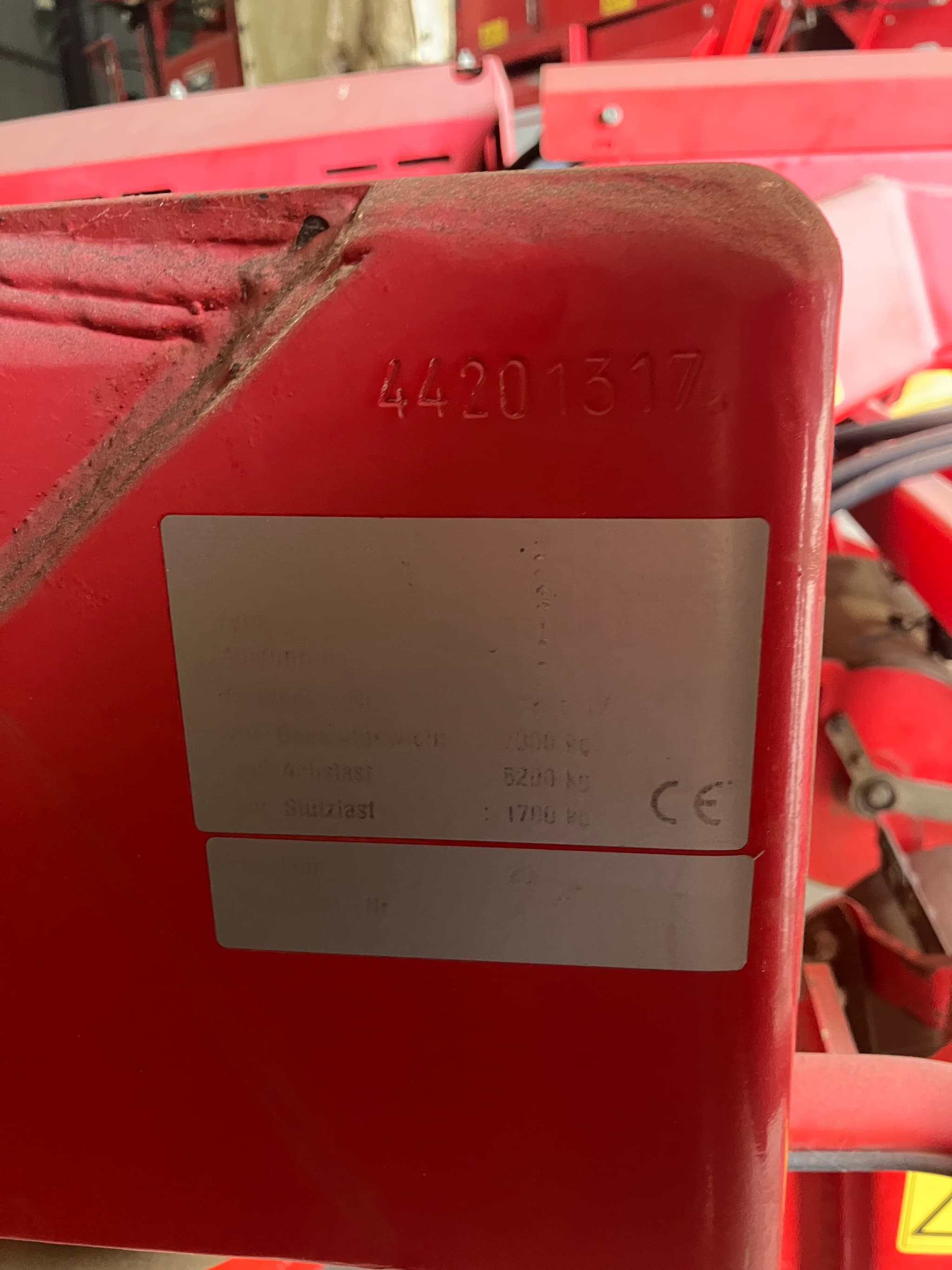 GRIMME GZ 1700 DL - right - Ref. f662