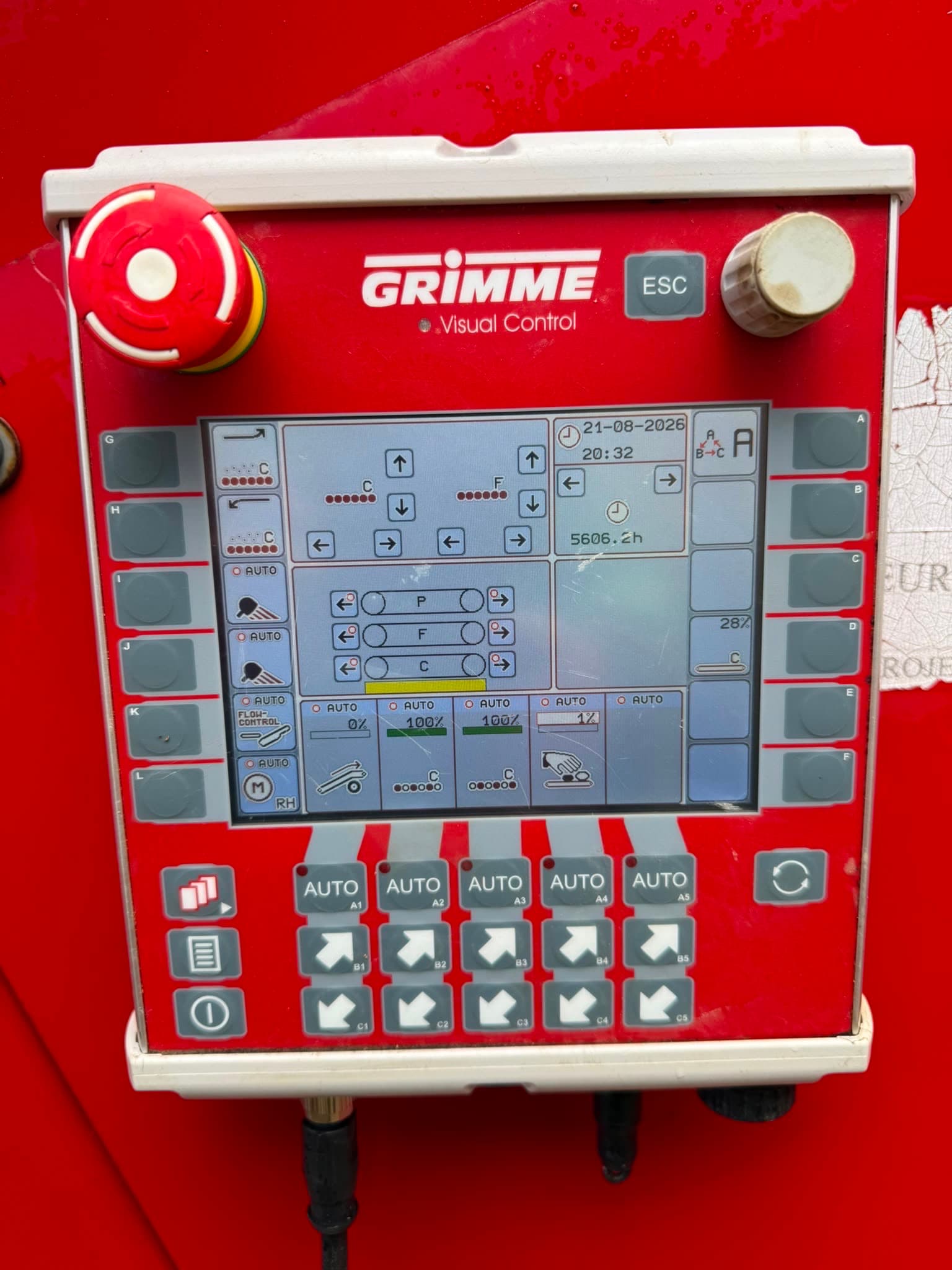 GRIMME RH 12 Combi - machinePlate - Ref. c635