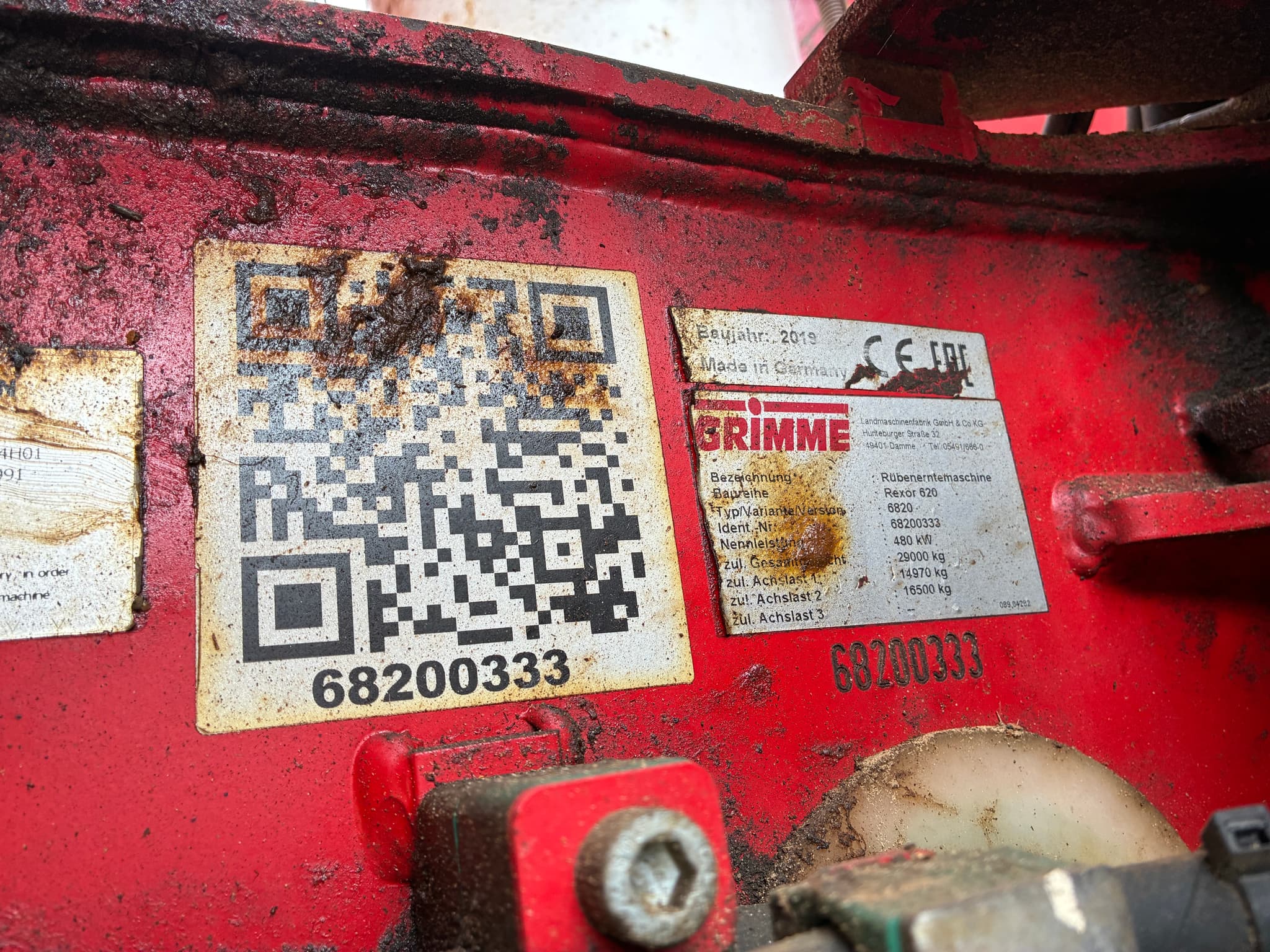 GRIMME REXOR 6200 - detail - Ref. 8f61