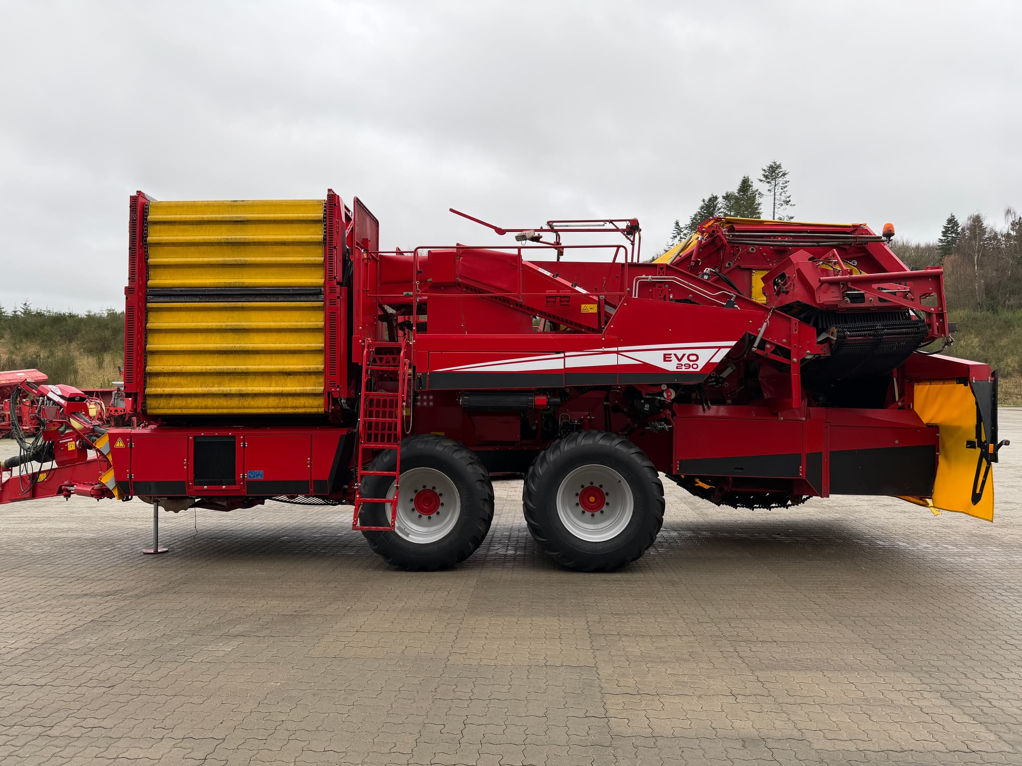 GRIMME EVO 290 AirSep - left - Ref. bb55