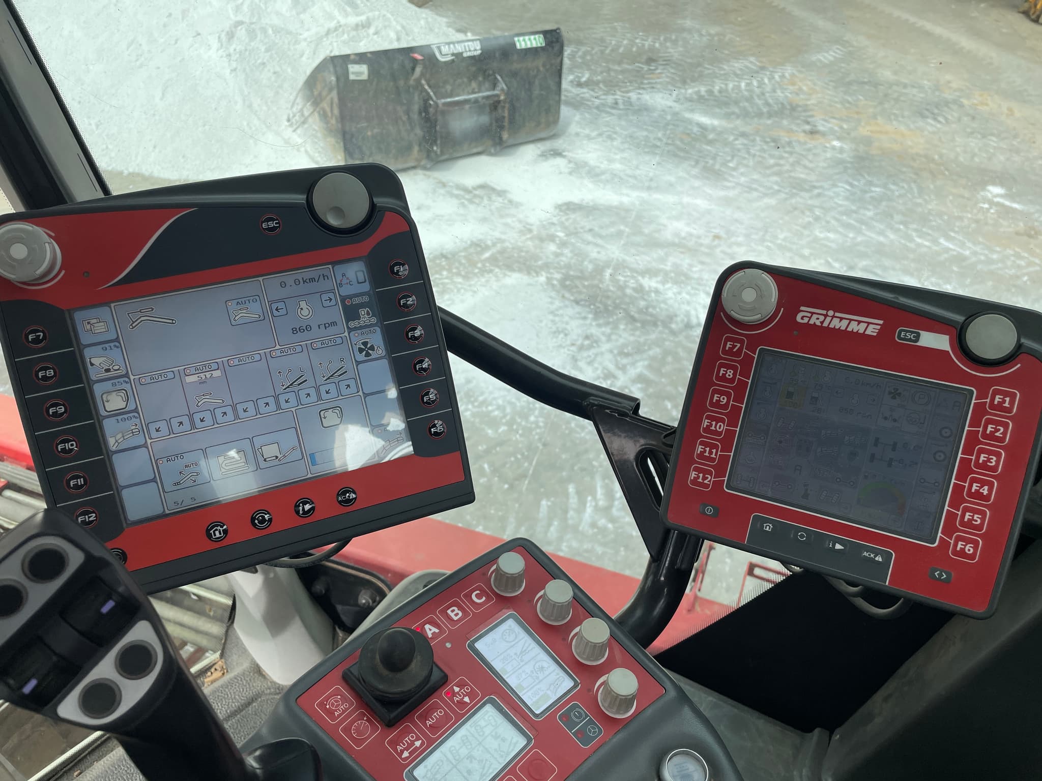 GRIMME VARITRON 470 MS - detail - Ref. 387e