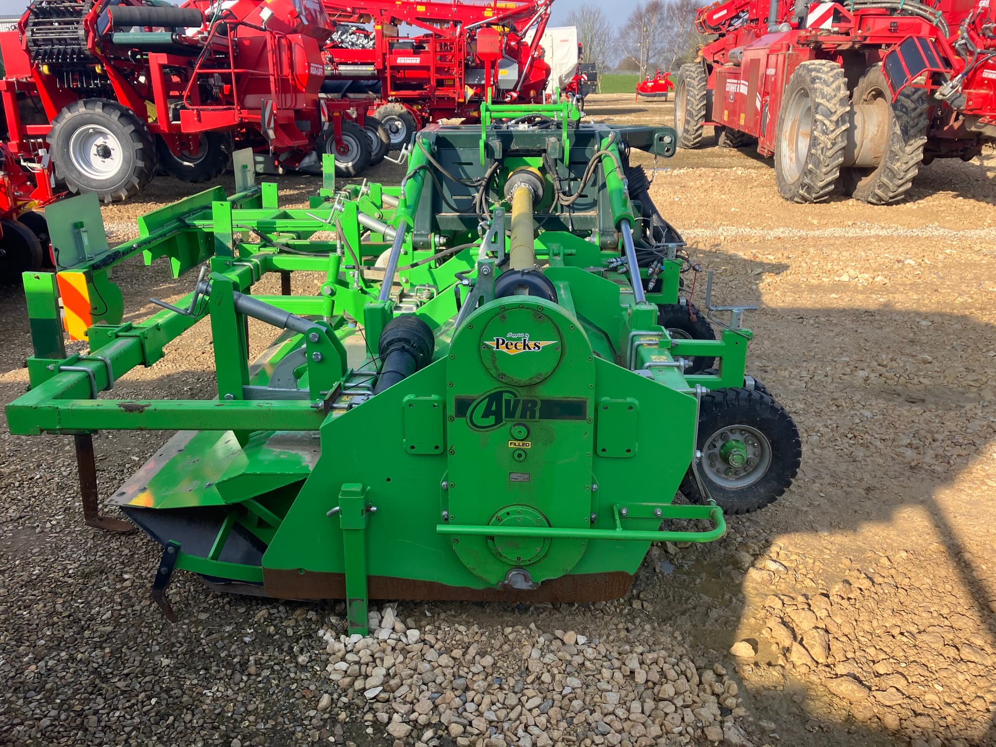 AVR AVR GE-FORCE, Triple bed/6 Row Hook Tine Tilla/Rotovator 5.4M - right - Ref. a168