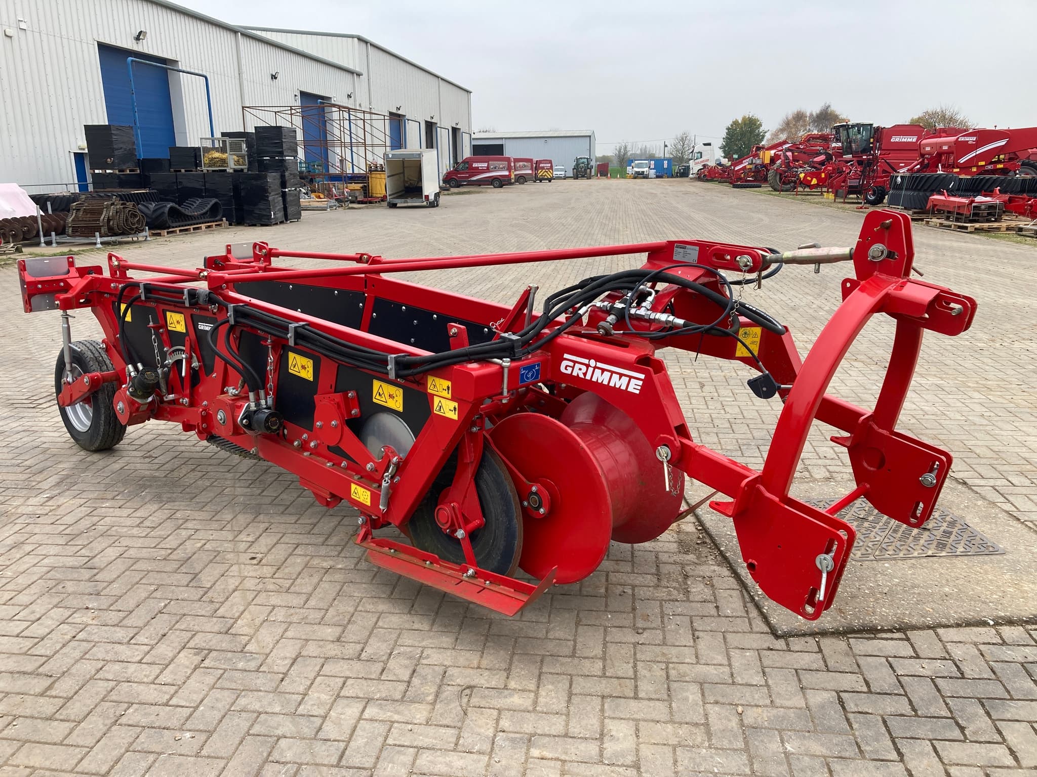 GRIMME Grimme WH100 Single Row Potato Windrower - detail - Ref. ee19