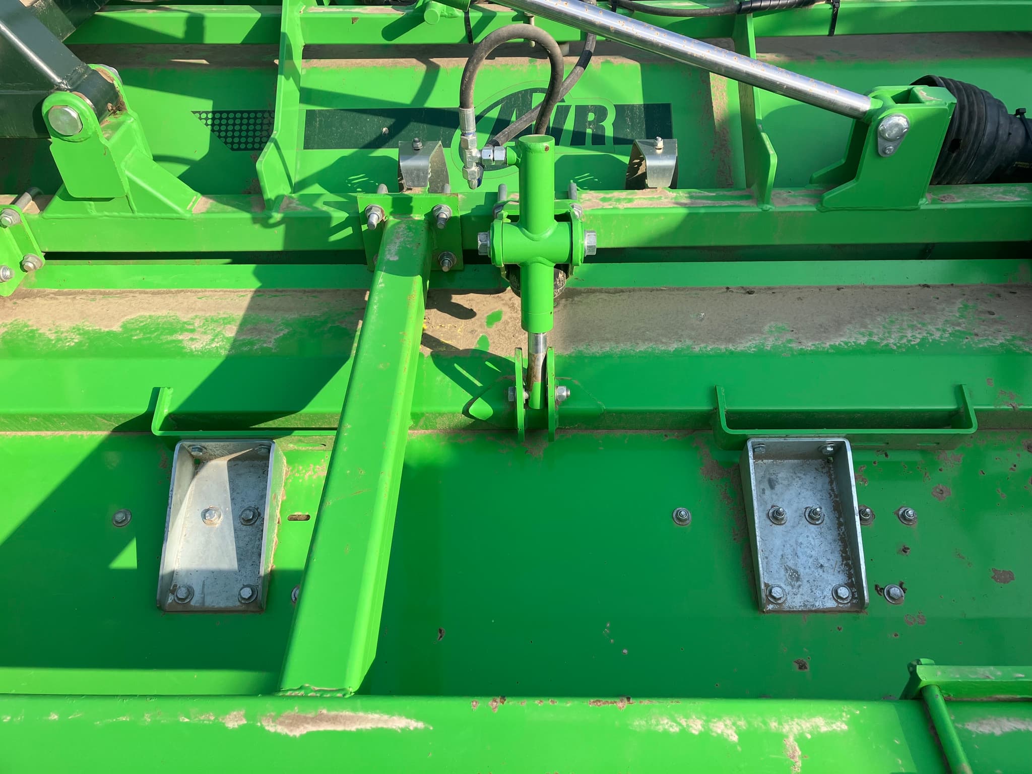 AVR AVR GE-FORCE, Triple bed/6 Row Hook Tine Tilla/Rotovator 5.4M - machinePlate - Ref. a168