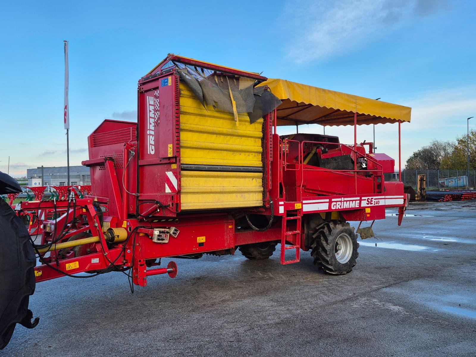 GRIMME SE 140 - front - Ref. 1d43