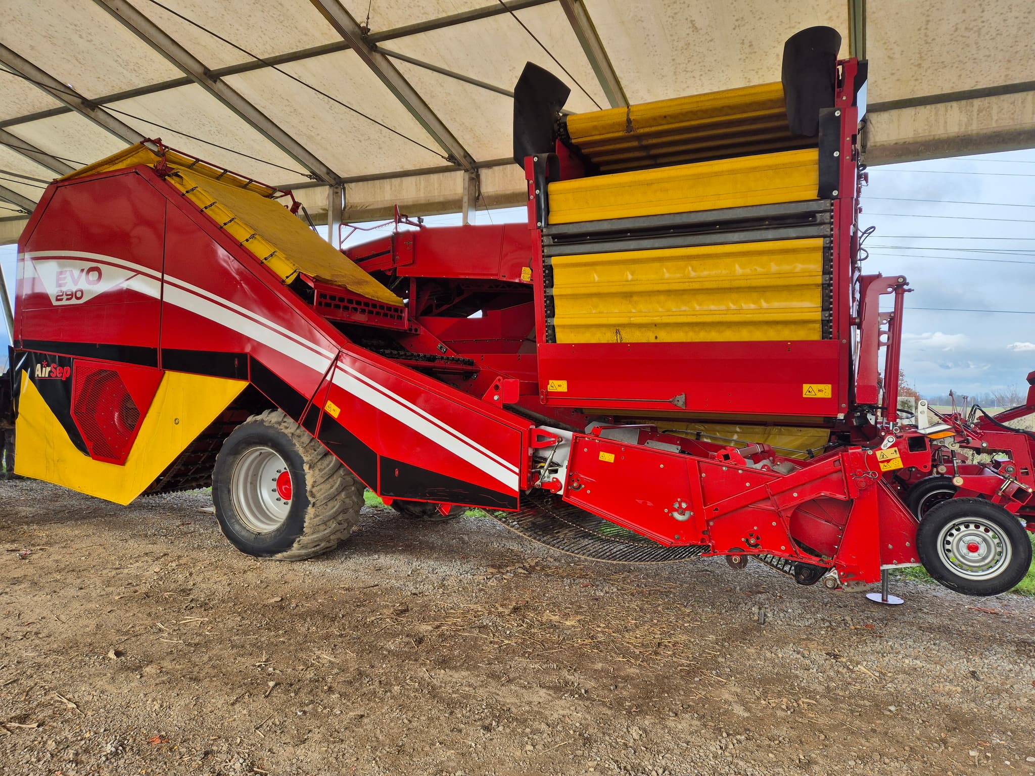 GRIMME EVO 290 AirSep - left - Ref. 55a7