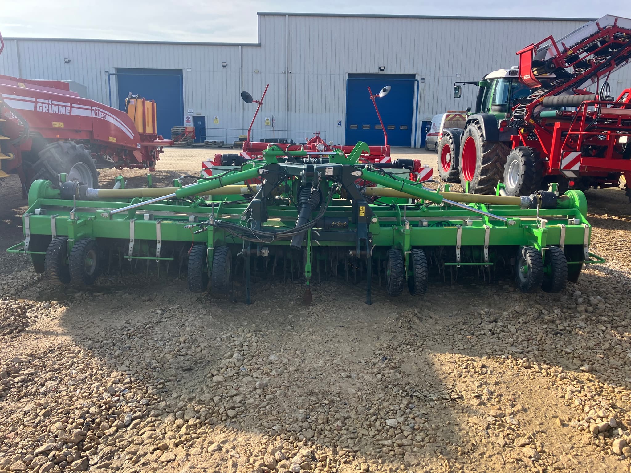 AVR AVR GE-FORCE, Triple bed/6 Row Hook Tine Tilla/Rotovator 5.4M - overview - Ref. a168