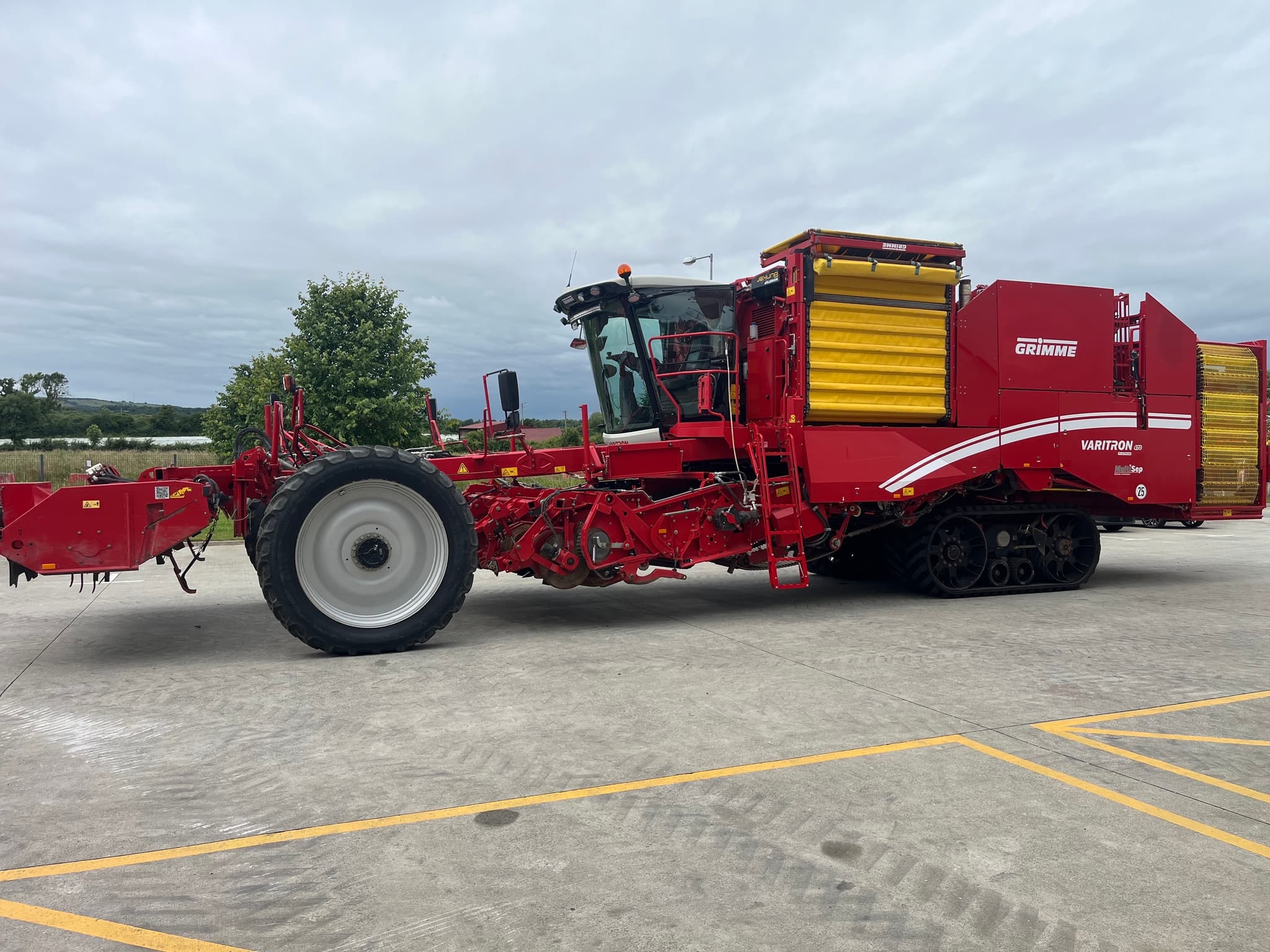 GRIMME VARITRON 470 PLATINUM TT - right - Ref. 804f