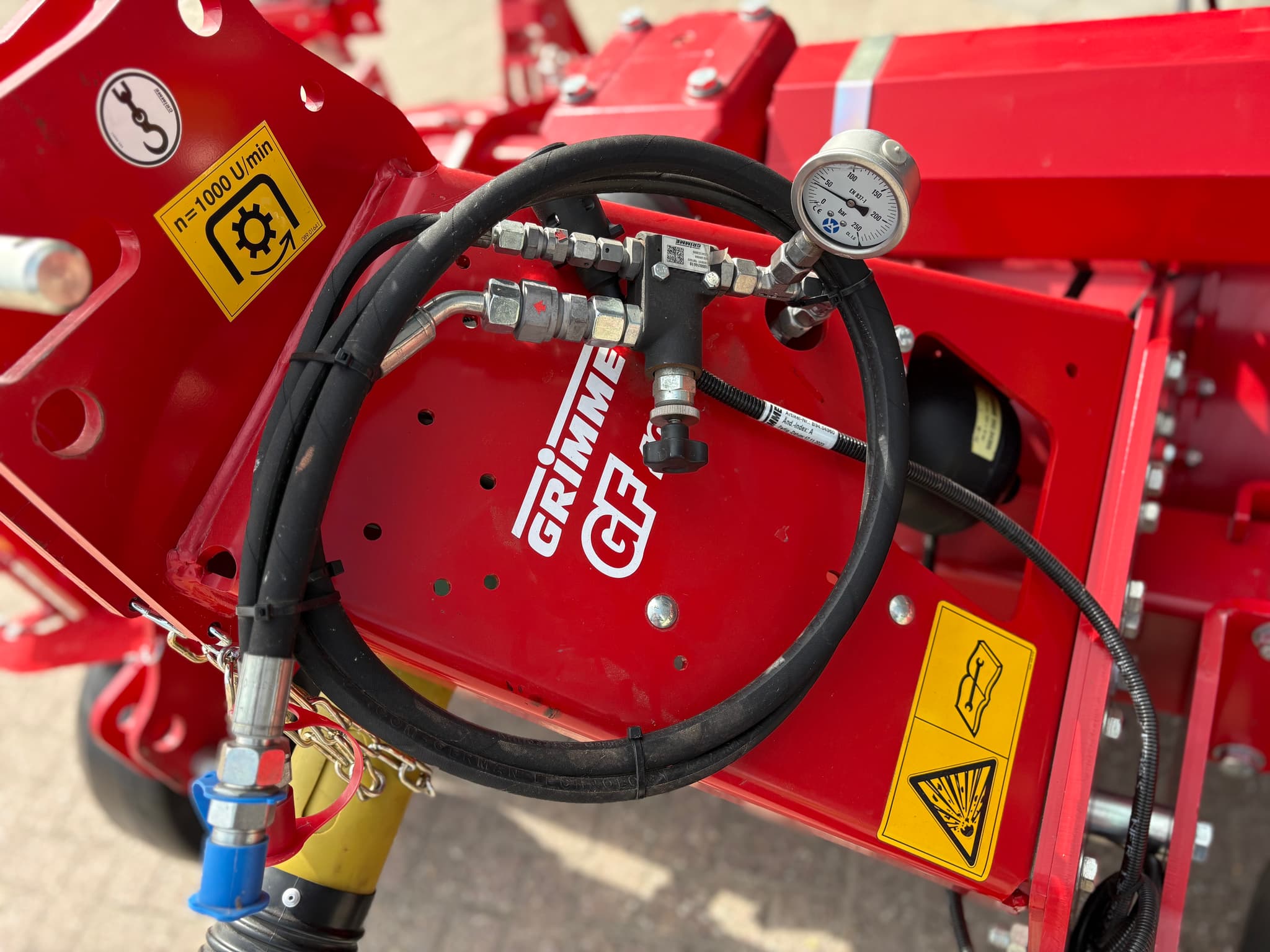 GRIMME GF 400 - machinePlate - Ref. 8244