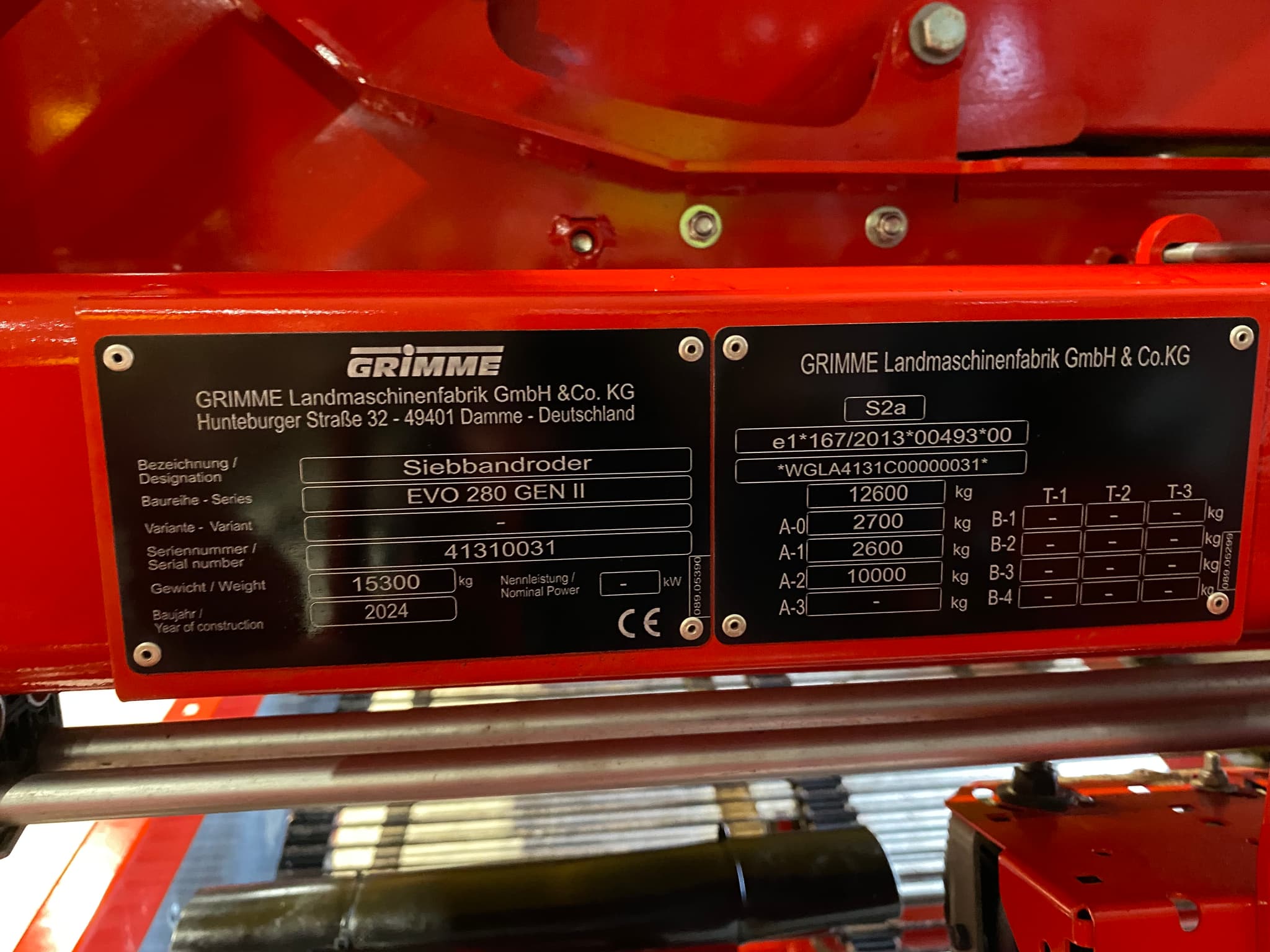 GRIMME EVO 280 GEN II - detail - Ref. 6bbf
