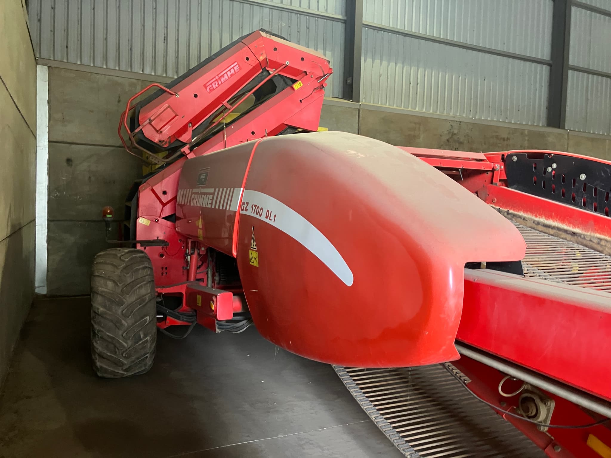 GRIMME GZ 1700 DL - back - Ref. f662