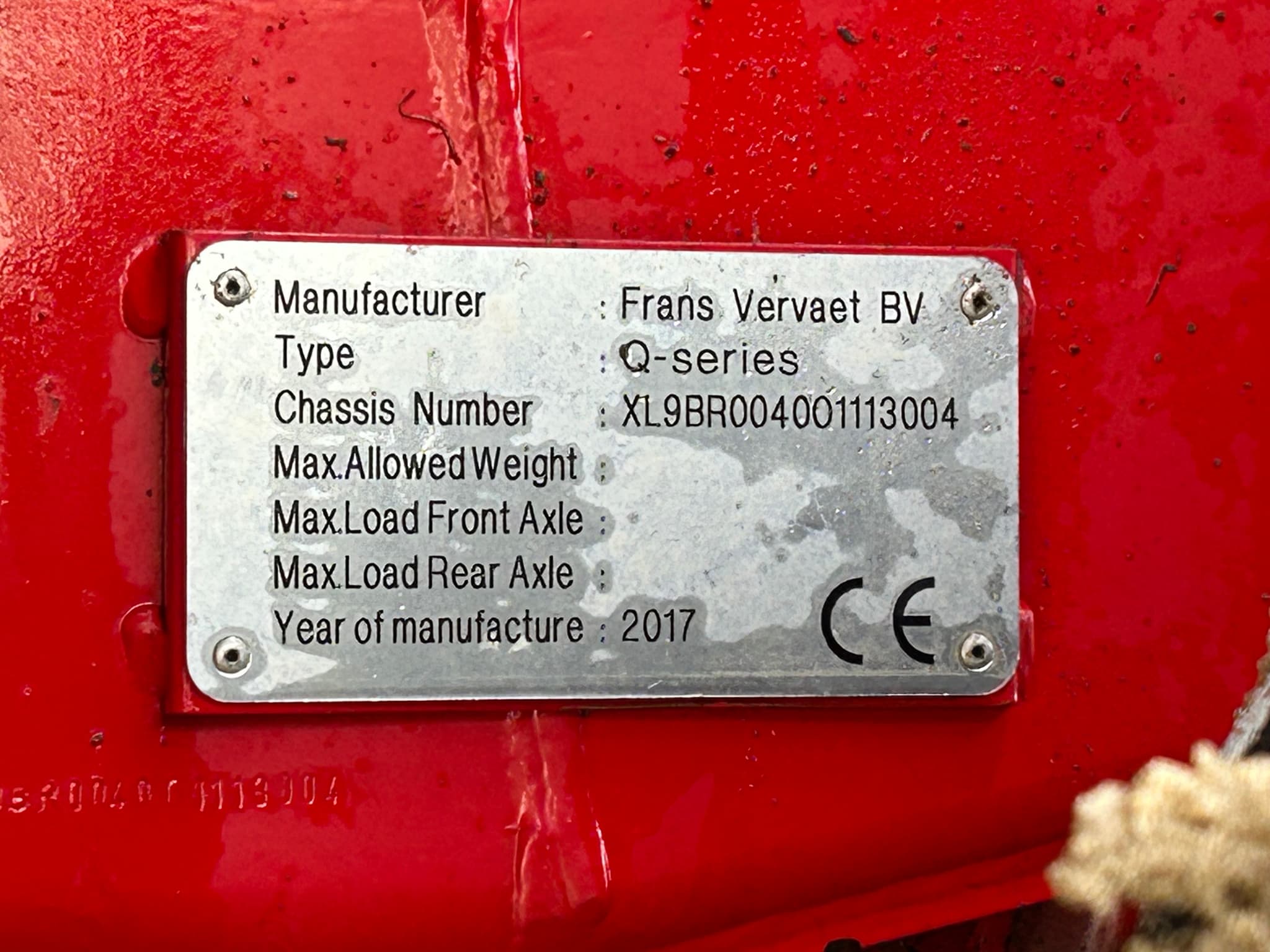 Vervaet Q621 - detail - Ref. 5fa4