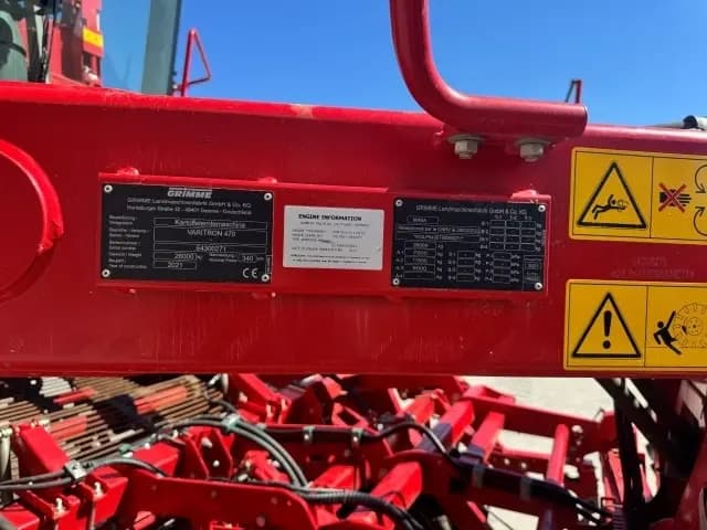 GRIMME VARITRON 470 RS VARIO - detail - Ref. 6bd7