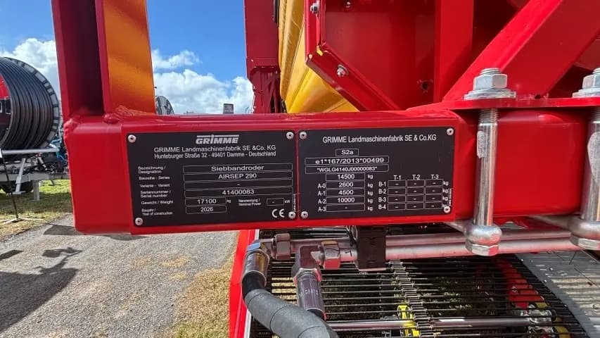 GRIMME AIRSEP 290 - detail - Ref. 41fe