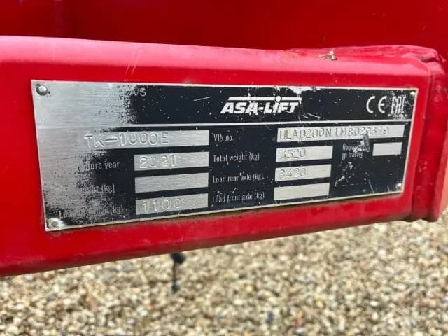 ASA-Lift ASA-Lift TK1000E Single Row Trailed Cabbage Harvester - detail - Ref. ff82