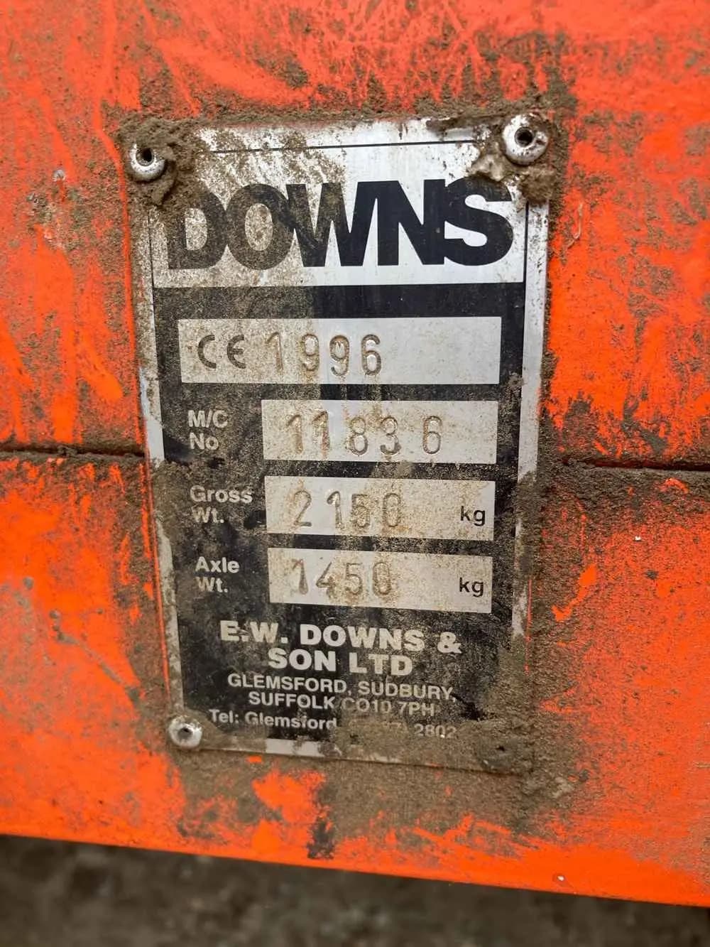 Downs Downs DG 6FT Potato Grader, With Scotts Unit - detail - Ref. 44ed