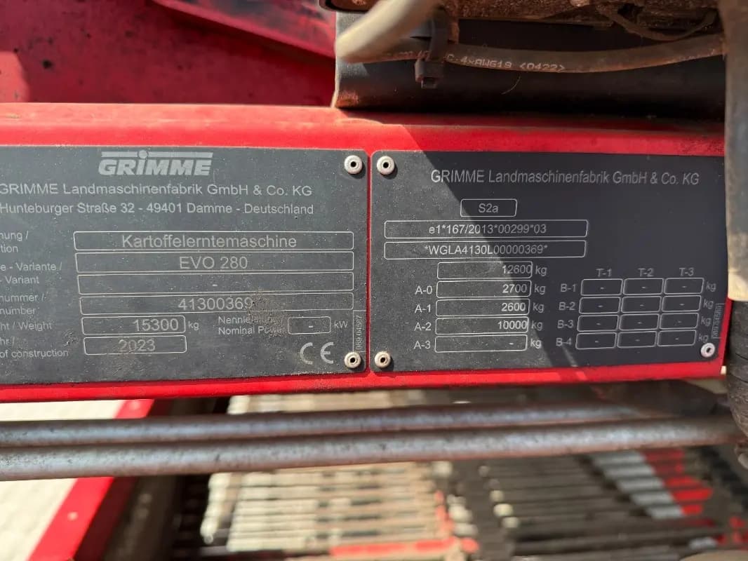 GRIMME EVO 280 ClodSep - detail - Ref. 29f4