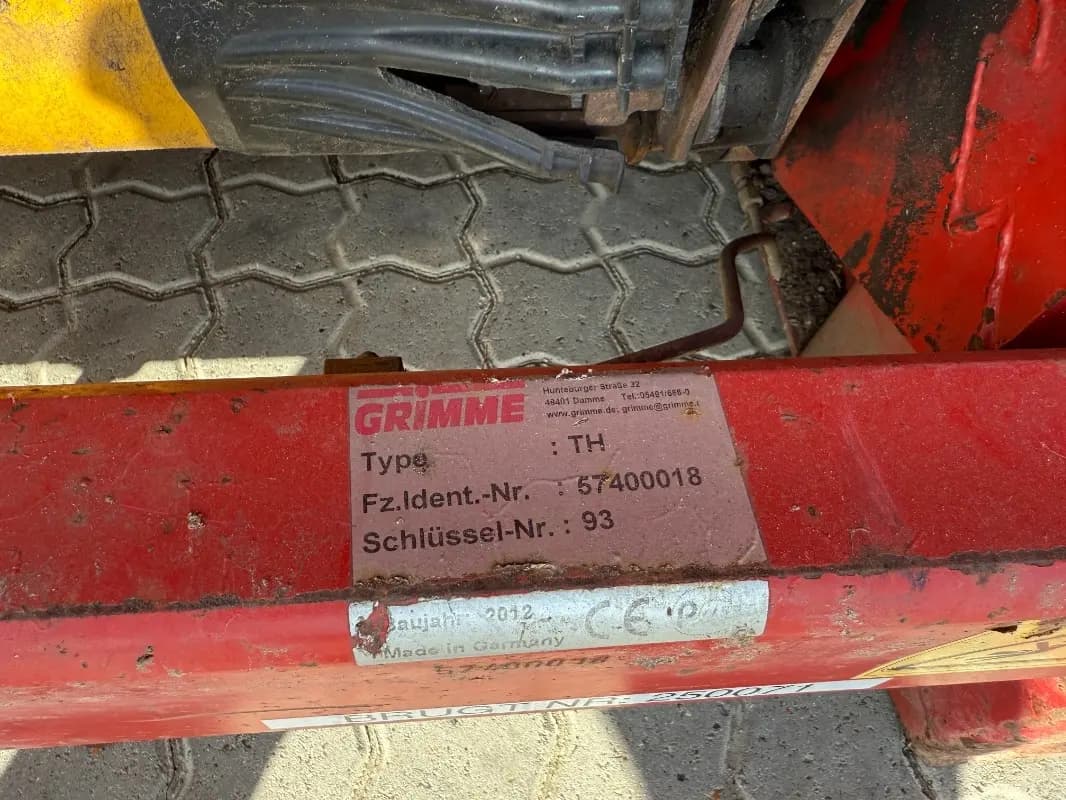 GRIMME TH-624 - detail - Ref. b8ad