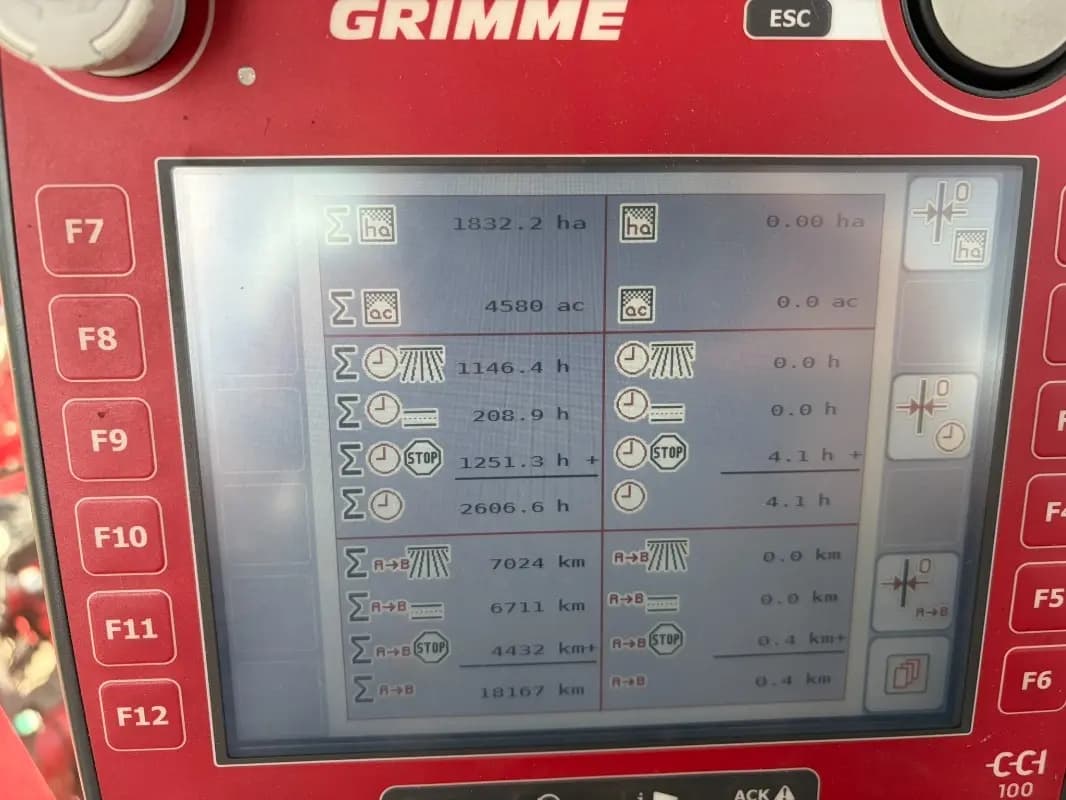 GRIMME REXOR 6300 Platinum - detail - Ref. 63ac