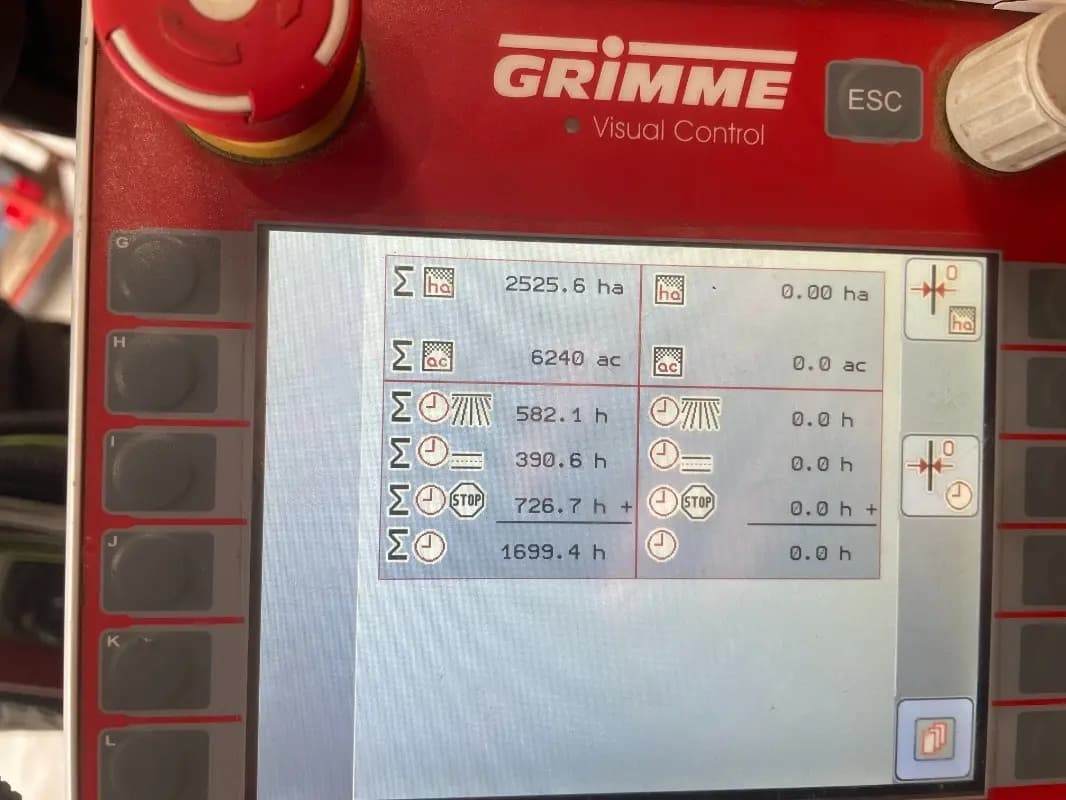 GRIMME GL 860 COMPACTA - detail - Ref. 0b4a