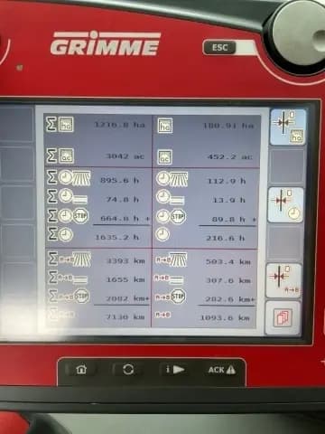 GRIMME VARITRON 470 - machinePlate - Ref. 01cd