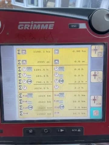 GRIMME VARITRON 470 MS FKEV - machinePlate - Ref. 2c81