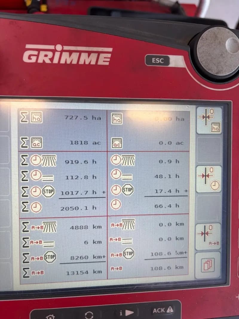 GRIMME EVO 280 EasySep TA - detail - Ref. 115a