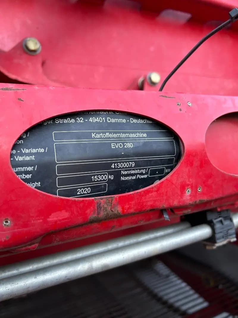 GRIMME EVO 280 EasySep TA - detail - Ref. 4627