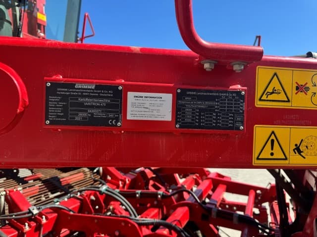 GRIMME VARITRON 470 RS VARIO - detail - Ref. 6bd7