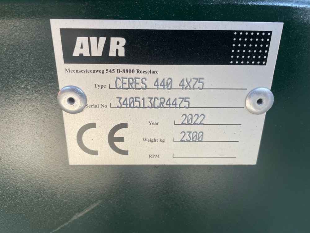 AVR CERES 440 - detail - Ref. 2567